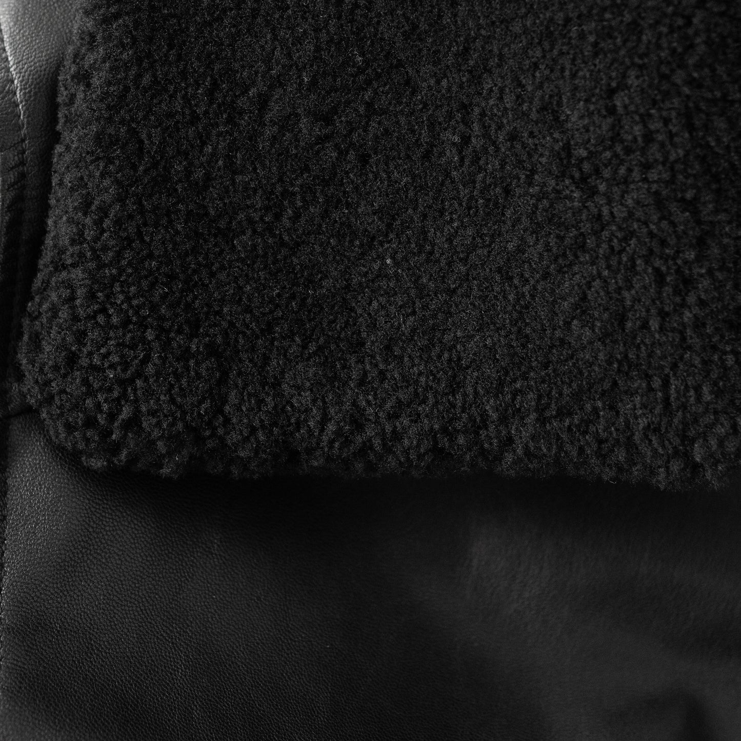 Afiit / LEATHER JACKET "BLACK"