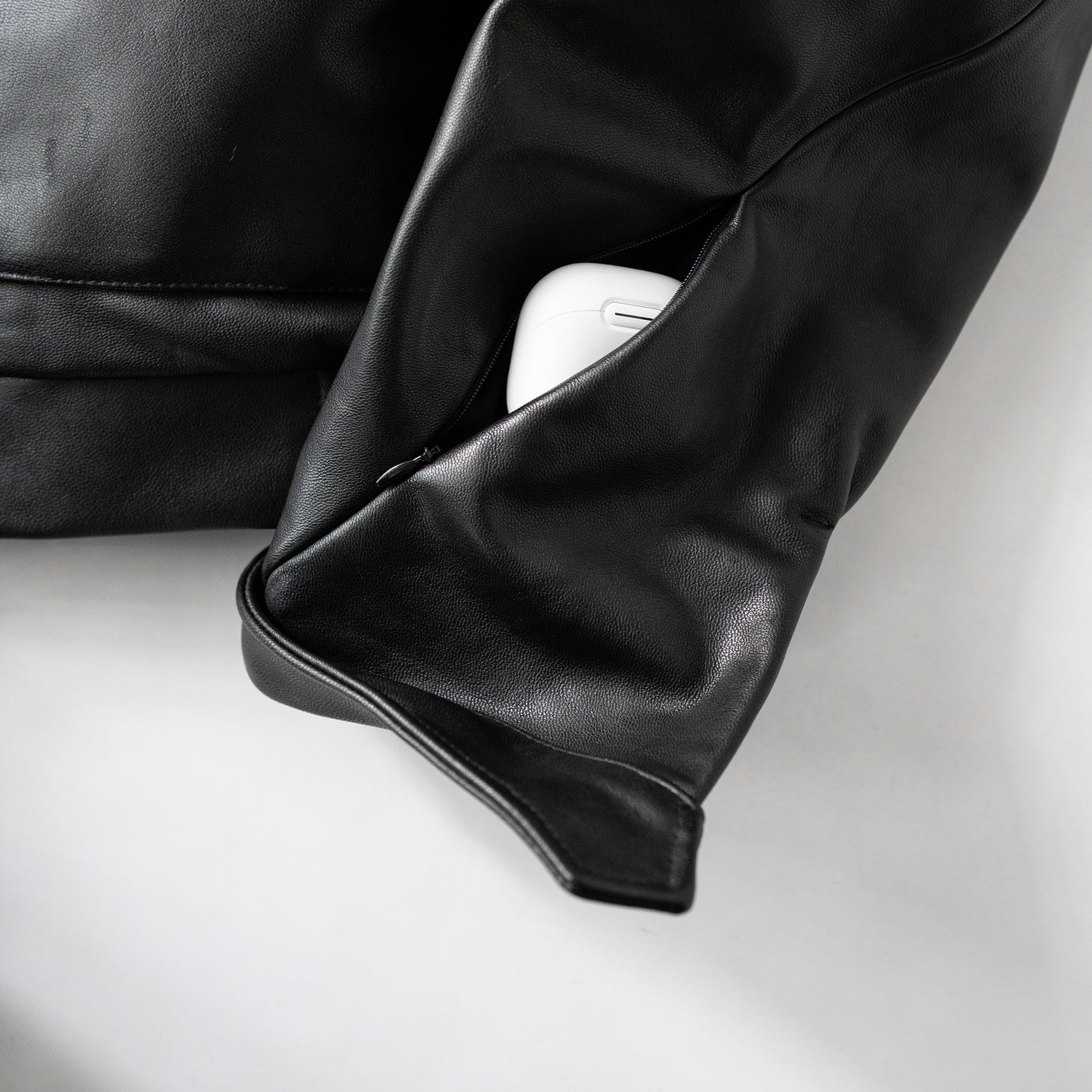 Afiit / LEATHER JACKET "BLACK"