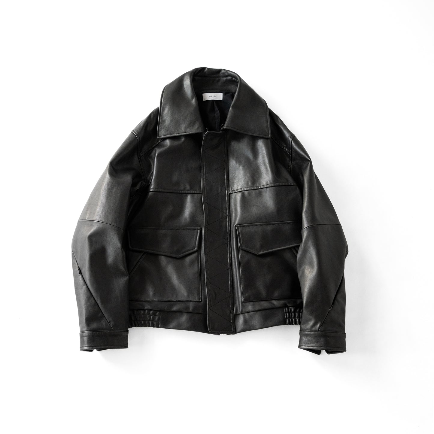 Afiit / LEATHER JACKET "BLACK"