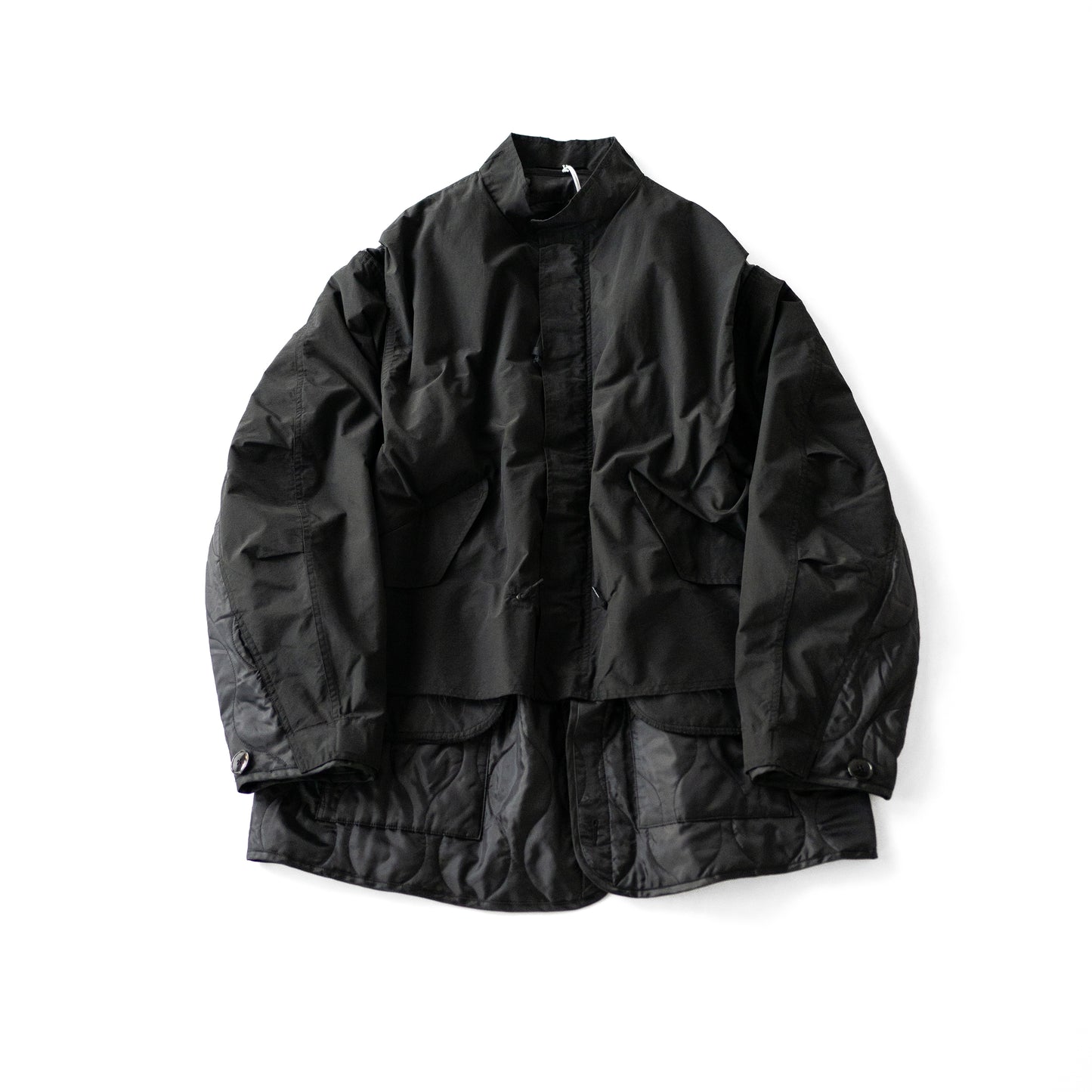 YOKE/ Connected Military Blouson "BLACK"