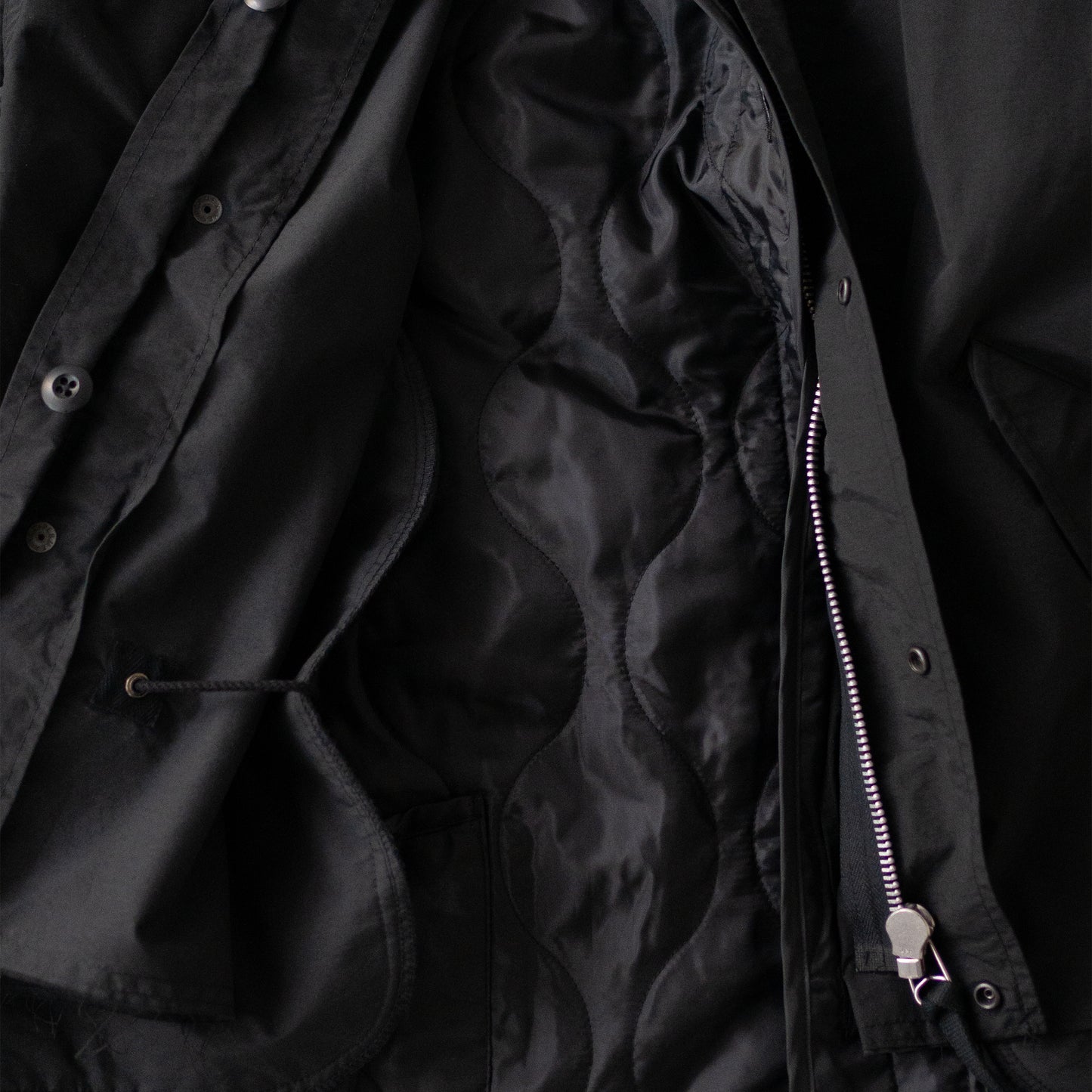 YOKE/ Connected Military Blouson "BLACK"