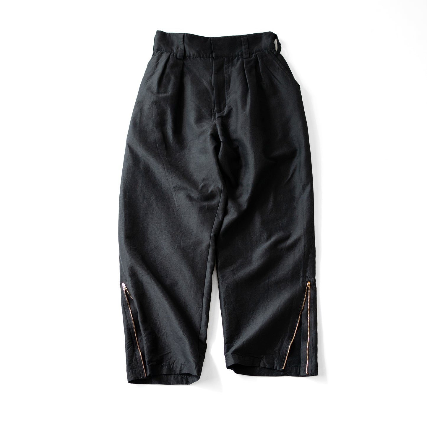 barbell object / zipper pt "black"