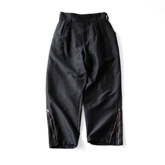 barbell object / zipper pt "black"