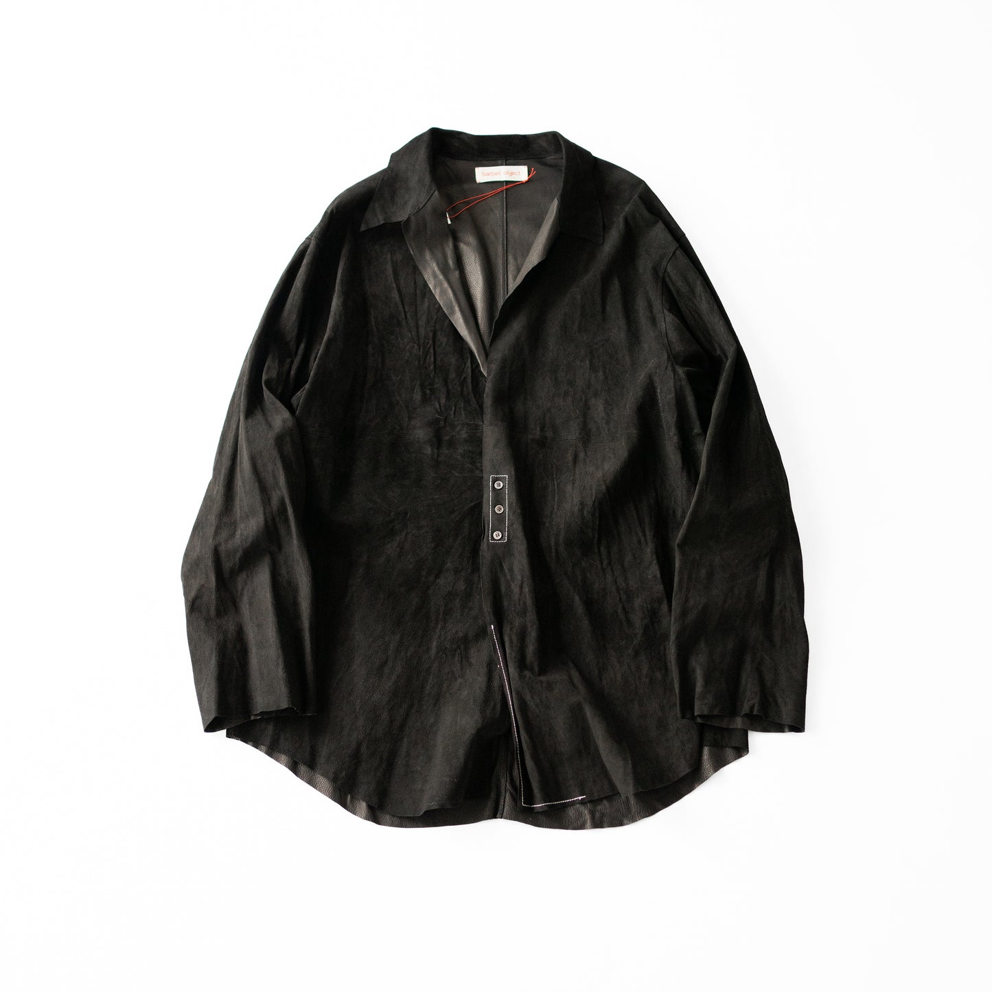 barbell object / leather 3b sh "black"