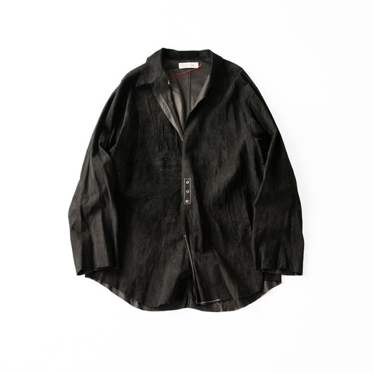 barbell object / leather 3b sh "black"