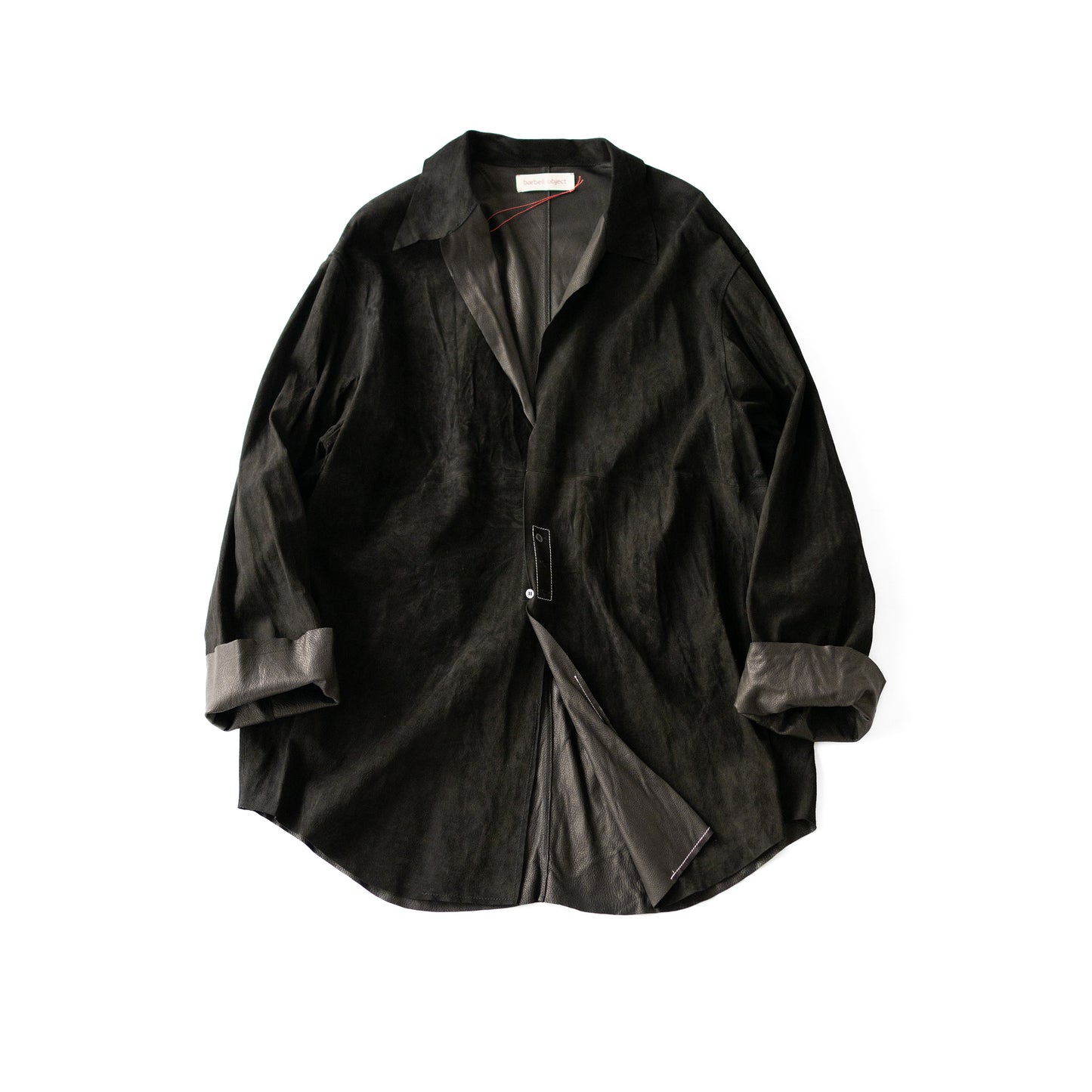 barbell object / leather 3b sh "black"