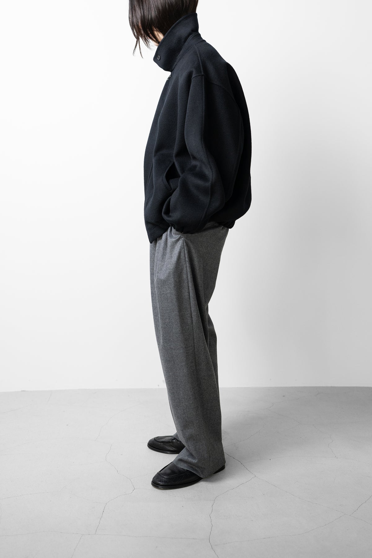 Afiit / 3TUCK SLACKS "GRAY"