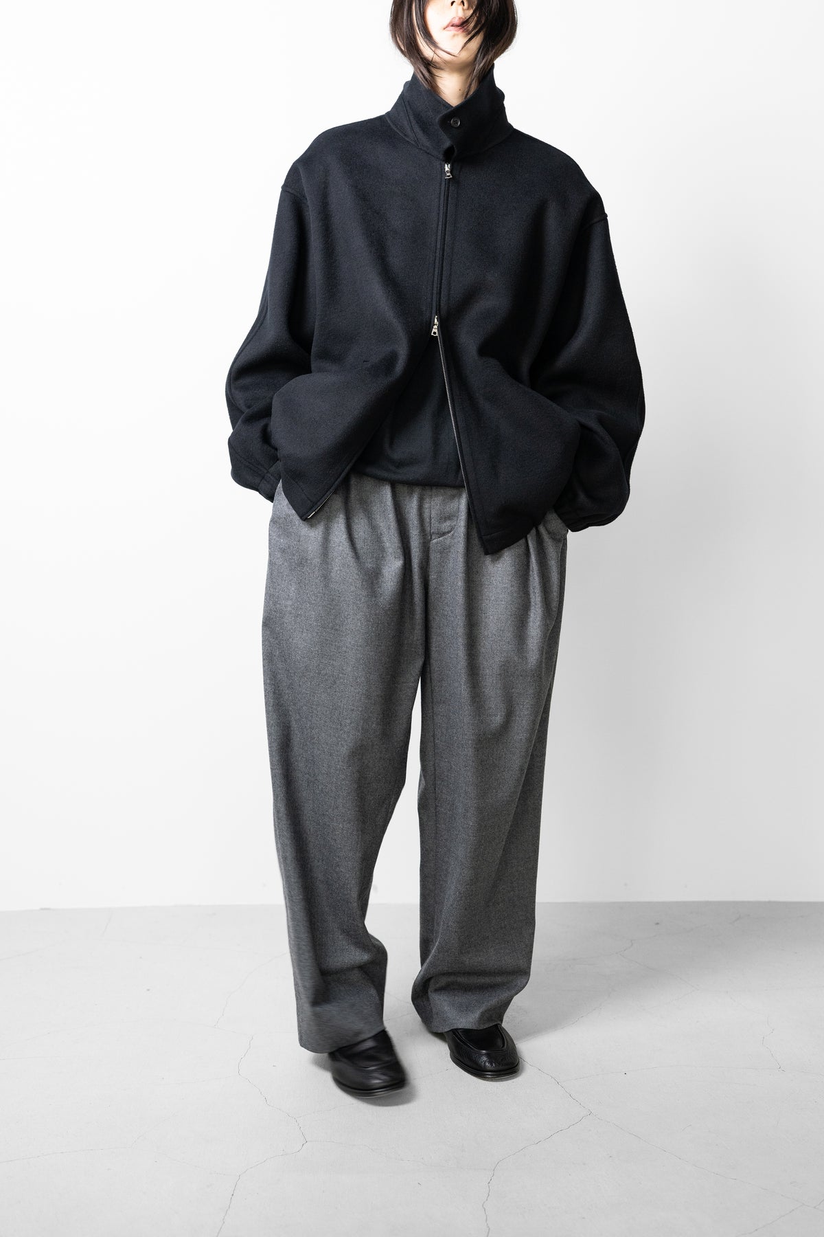 Afiit / 3TUCK SLACKS "GRAY"