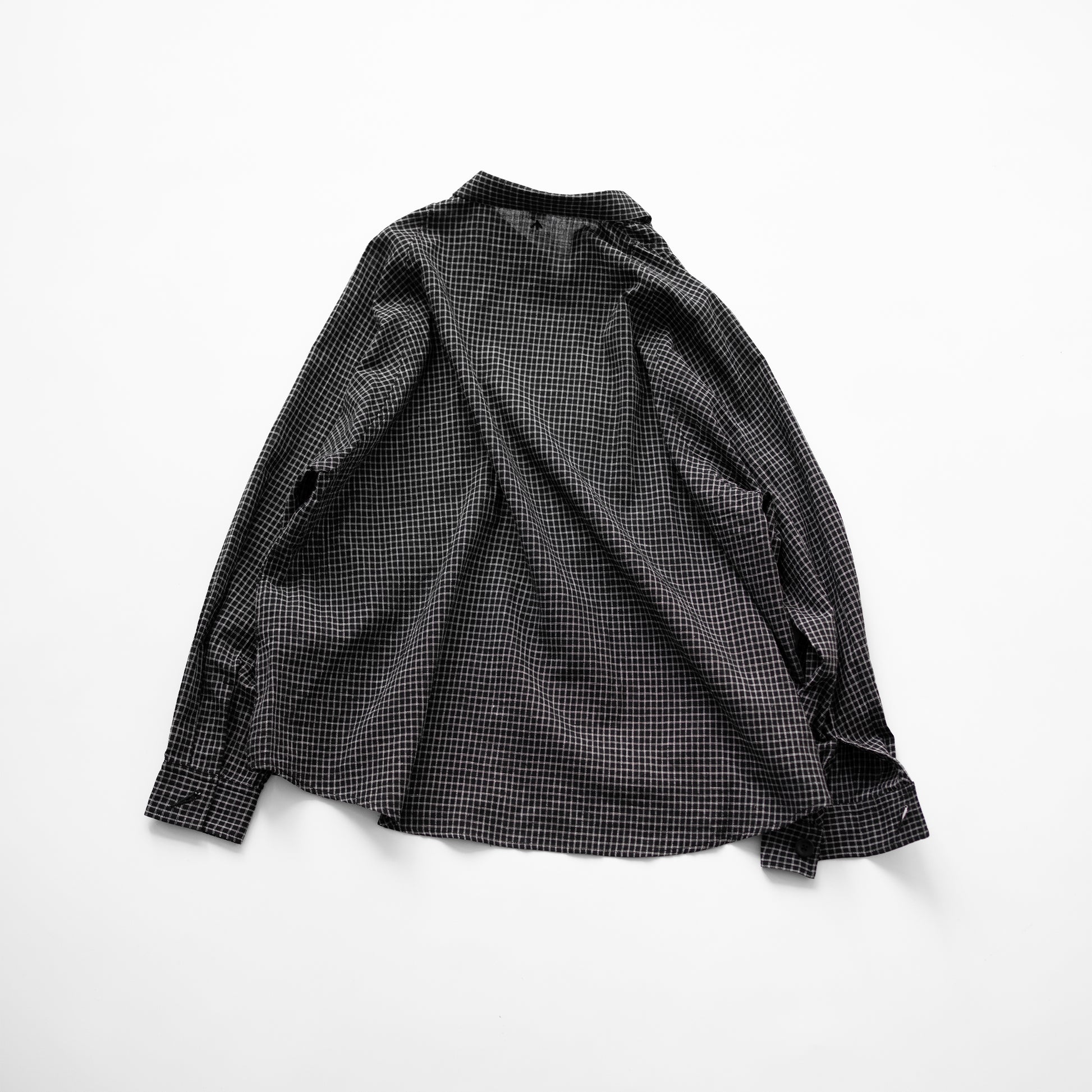 satou 24ss engawa まつっ skipper shirts black