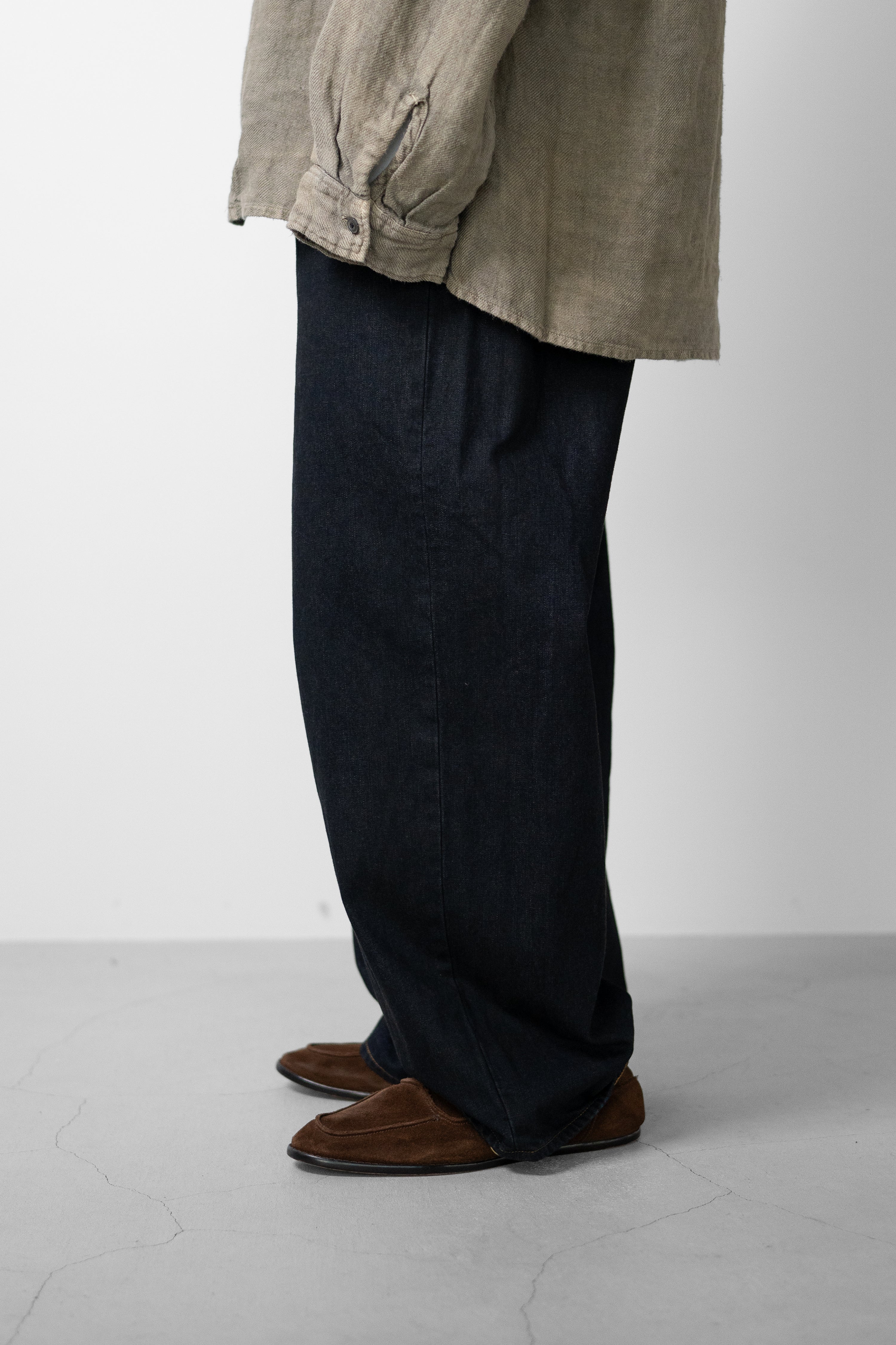 ANCELLM(アンセルム) / STRAIGHT WIDE DENIM PANTS OW 