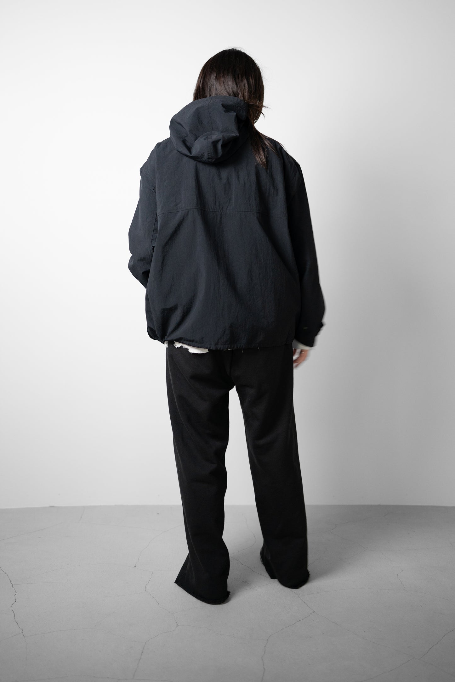 ANCELLM / SWEAT SLACKS "BLACK"