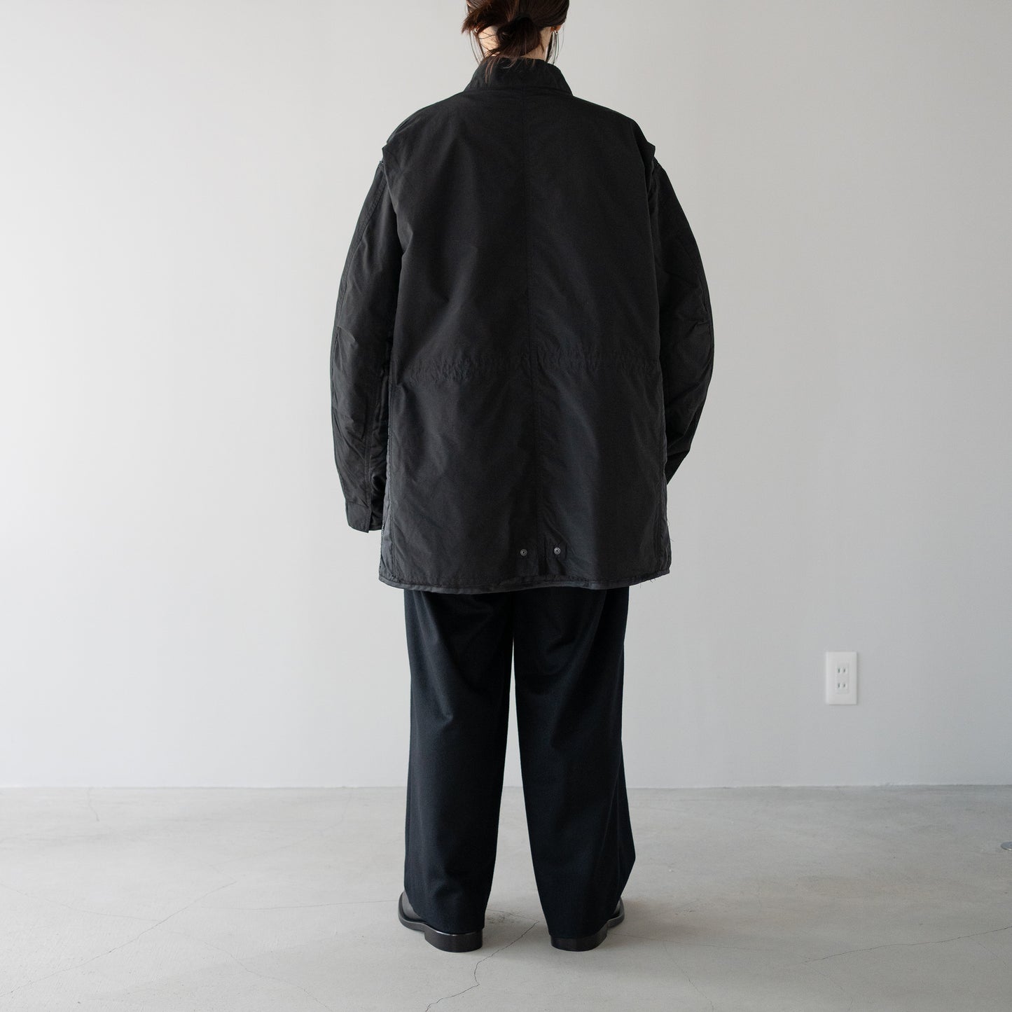 YOKE/ Connected Military Blouson "BLACK"