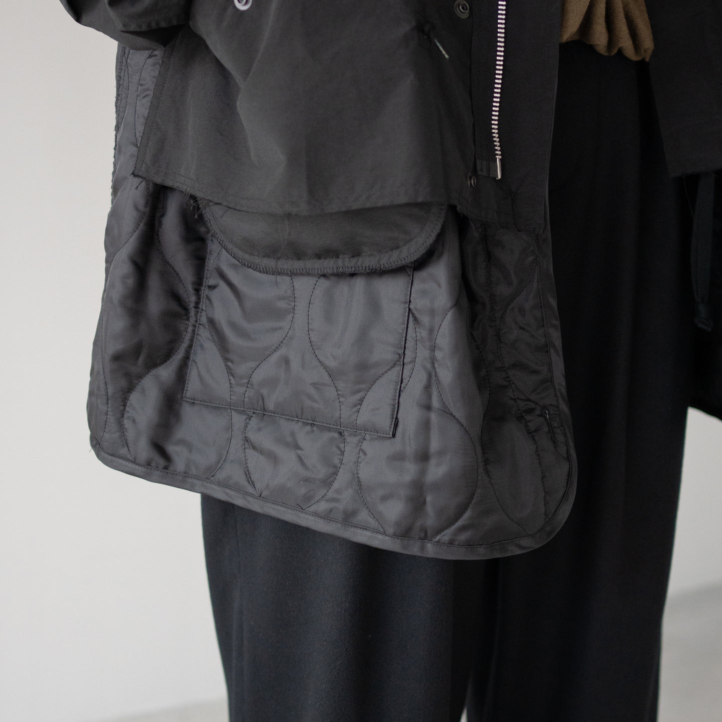 YOKE/ Connected Military Blouson "BLACK"