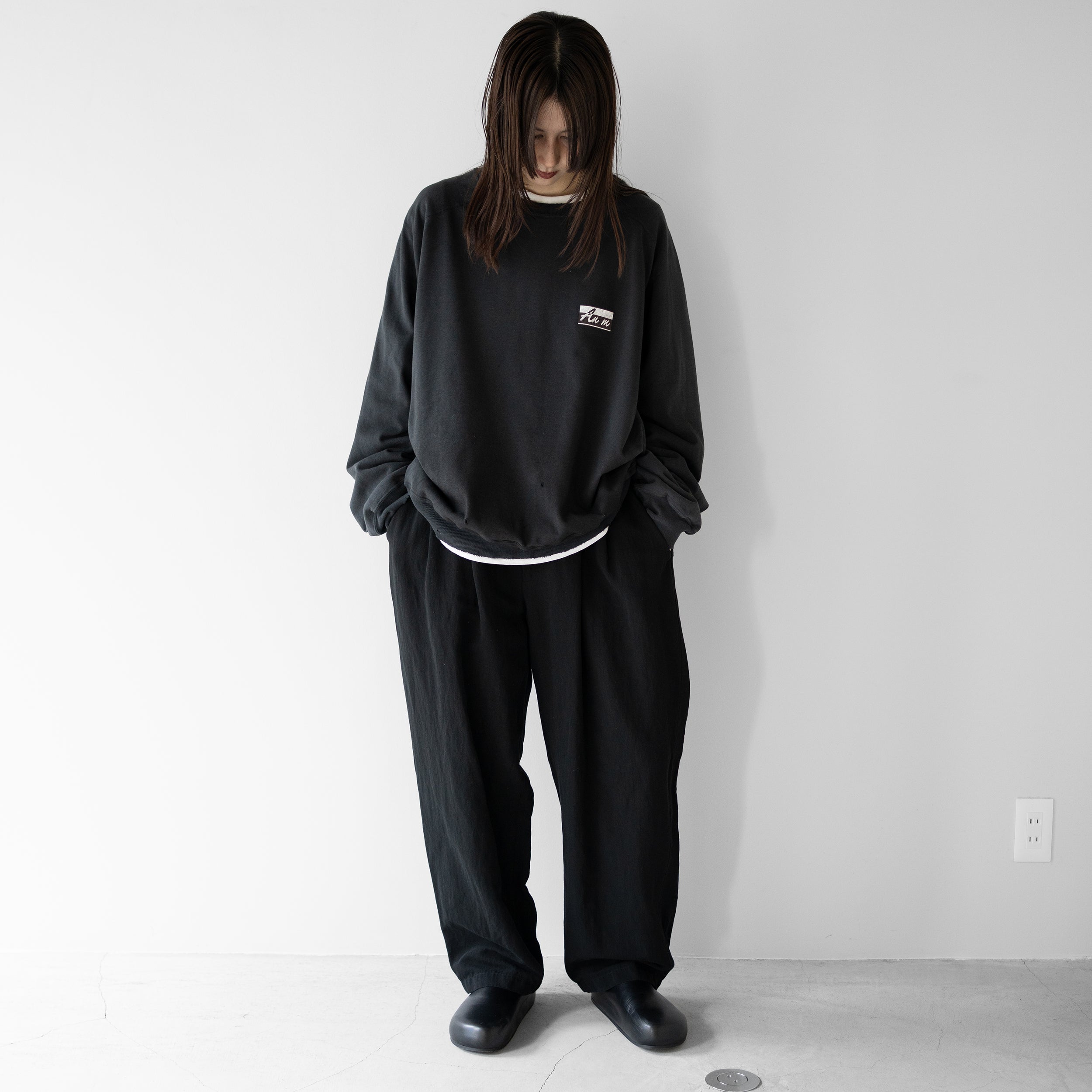 ANCELLM(アンセルム) / LIGHT LOOP SWEAT SHIRT 