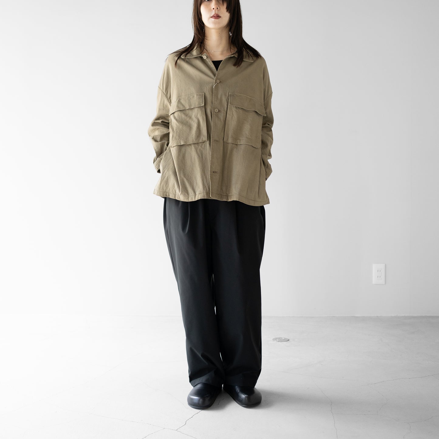 SEEALL/ POCKET BLOUSON "SHIBUKI"