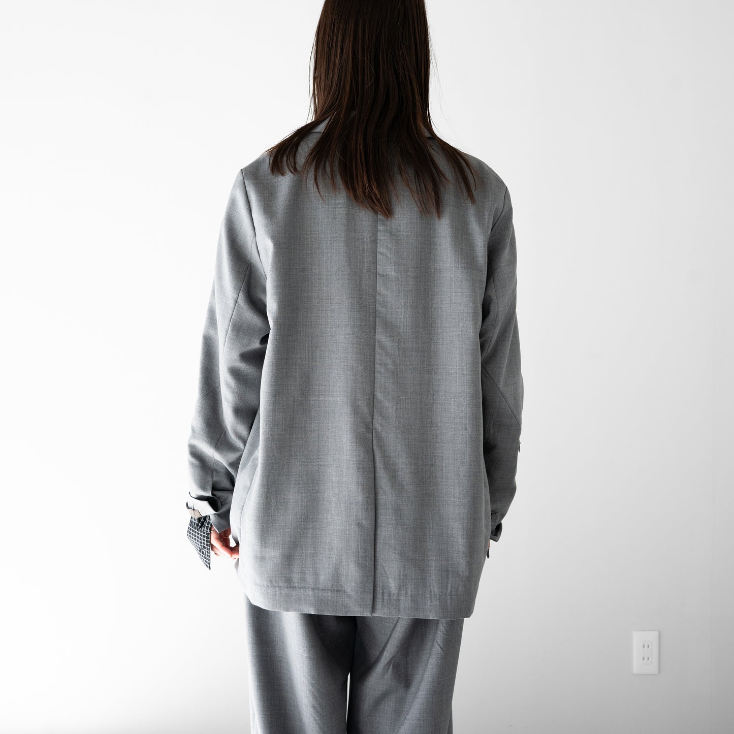Afiit / TAILORED JACKET "GRAY"
