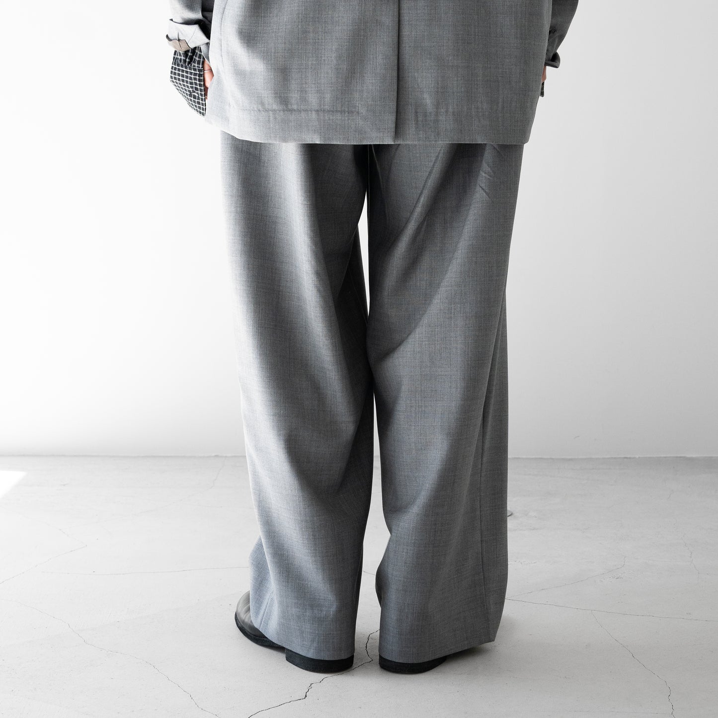 Afiit / 3TUCK SLACKS "GRAY"