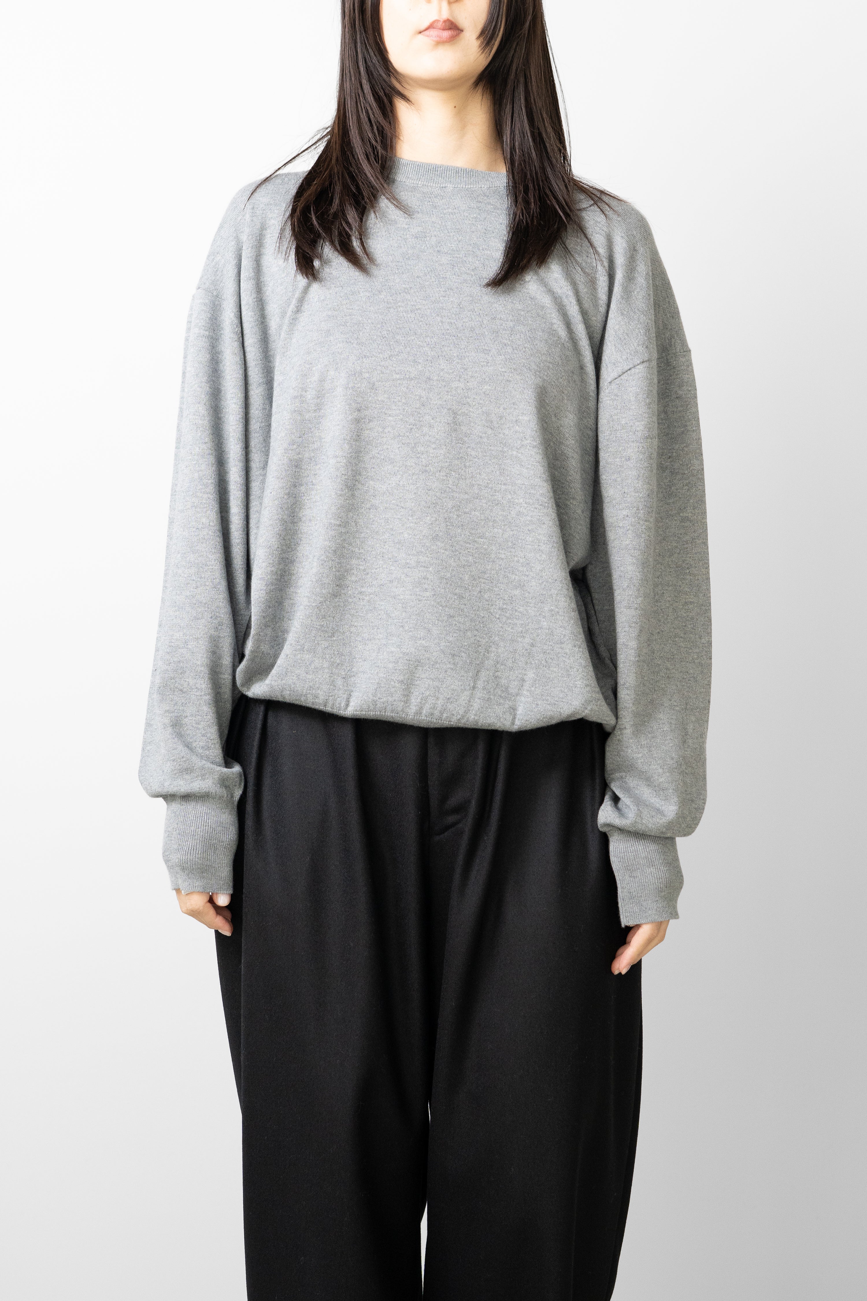 Afiit(アフィット) / COTTON CASHMERE LS 