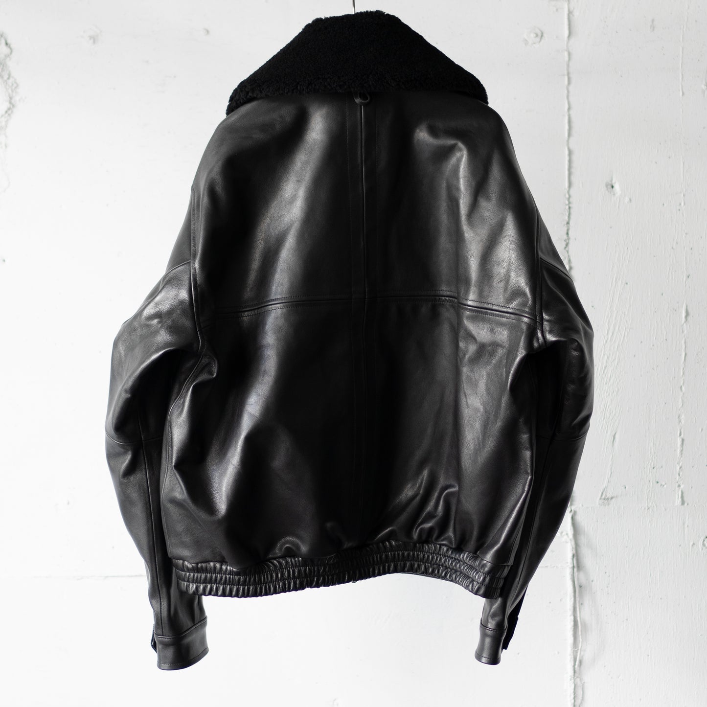 Afiit / LEATHER JACKET "BLACK"