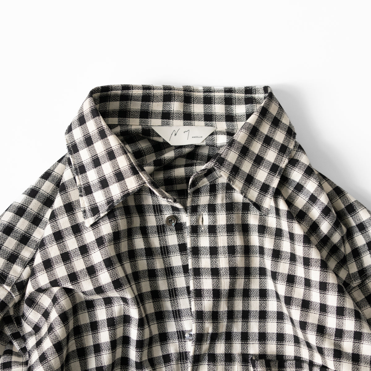ANCELLM(アンセルム) / C/R CHECK OVER SHIRT 