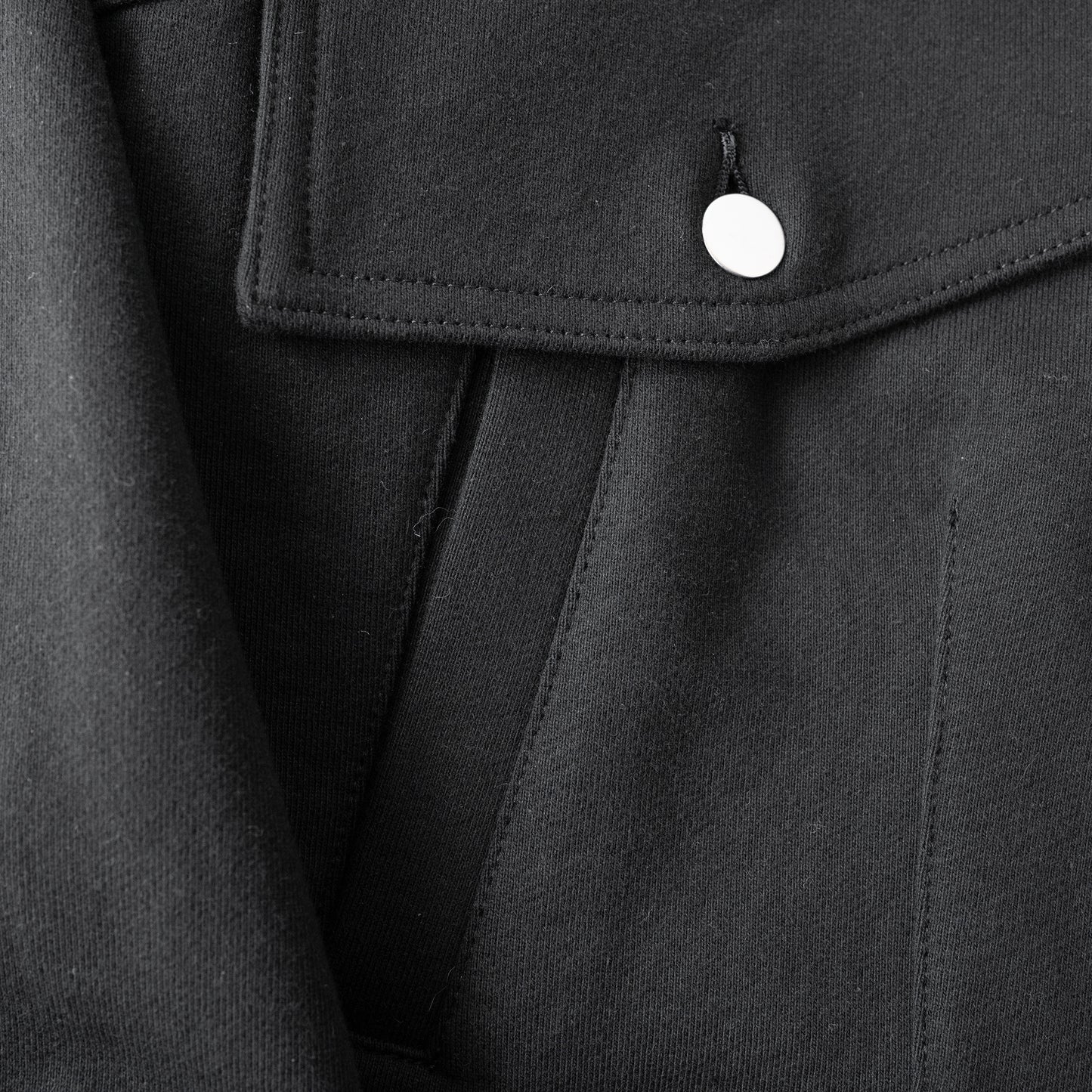 Antwort / SWEAT TRUCKER JACKET "BLACK"