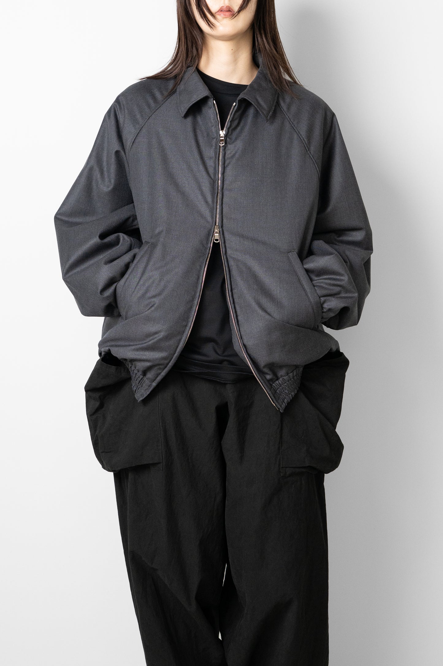 SEEALL/ GULLIVER BLOUSON "CHARCOAL"