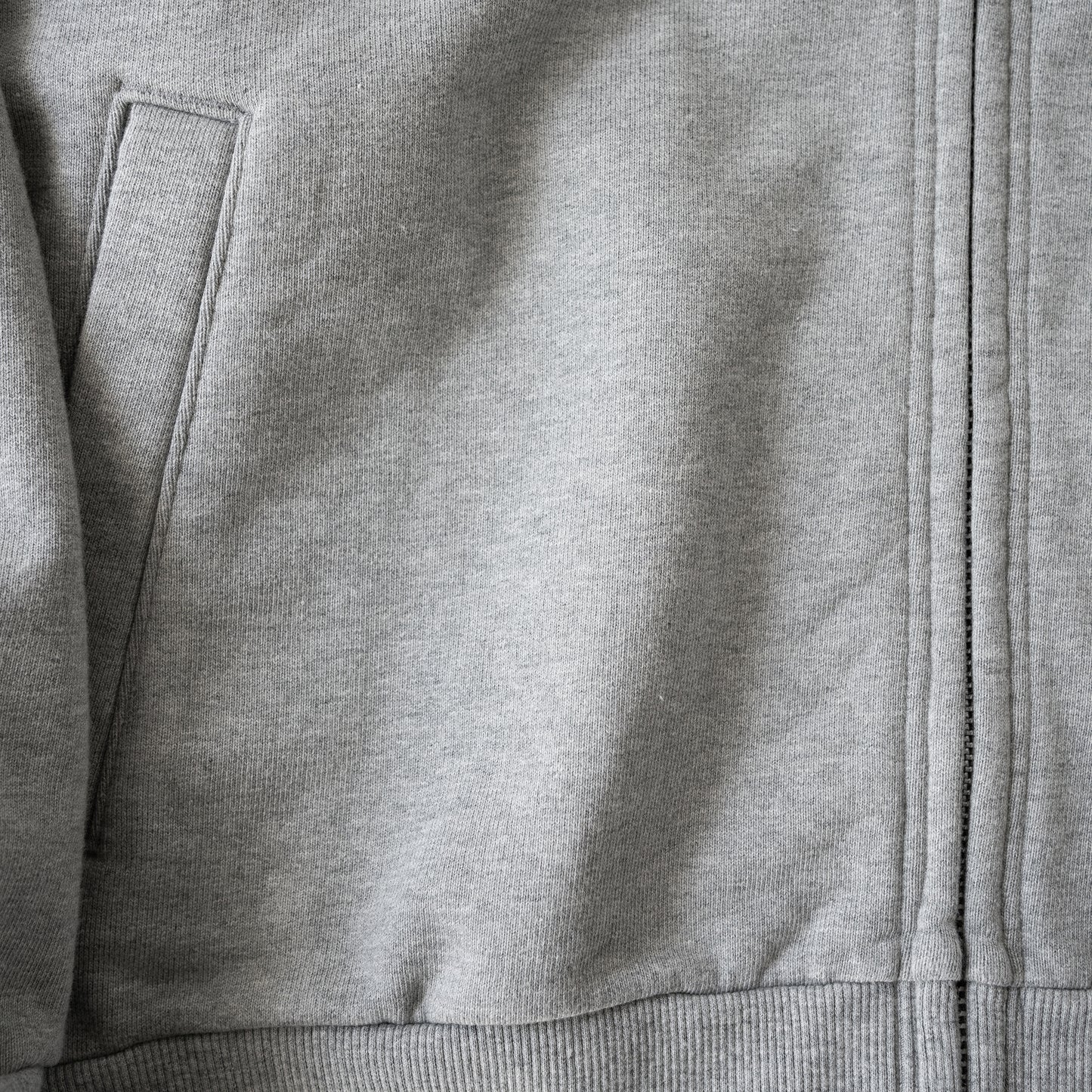 Antwort / CUT OFF ZIP HOODIE "GREY"