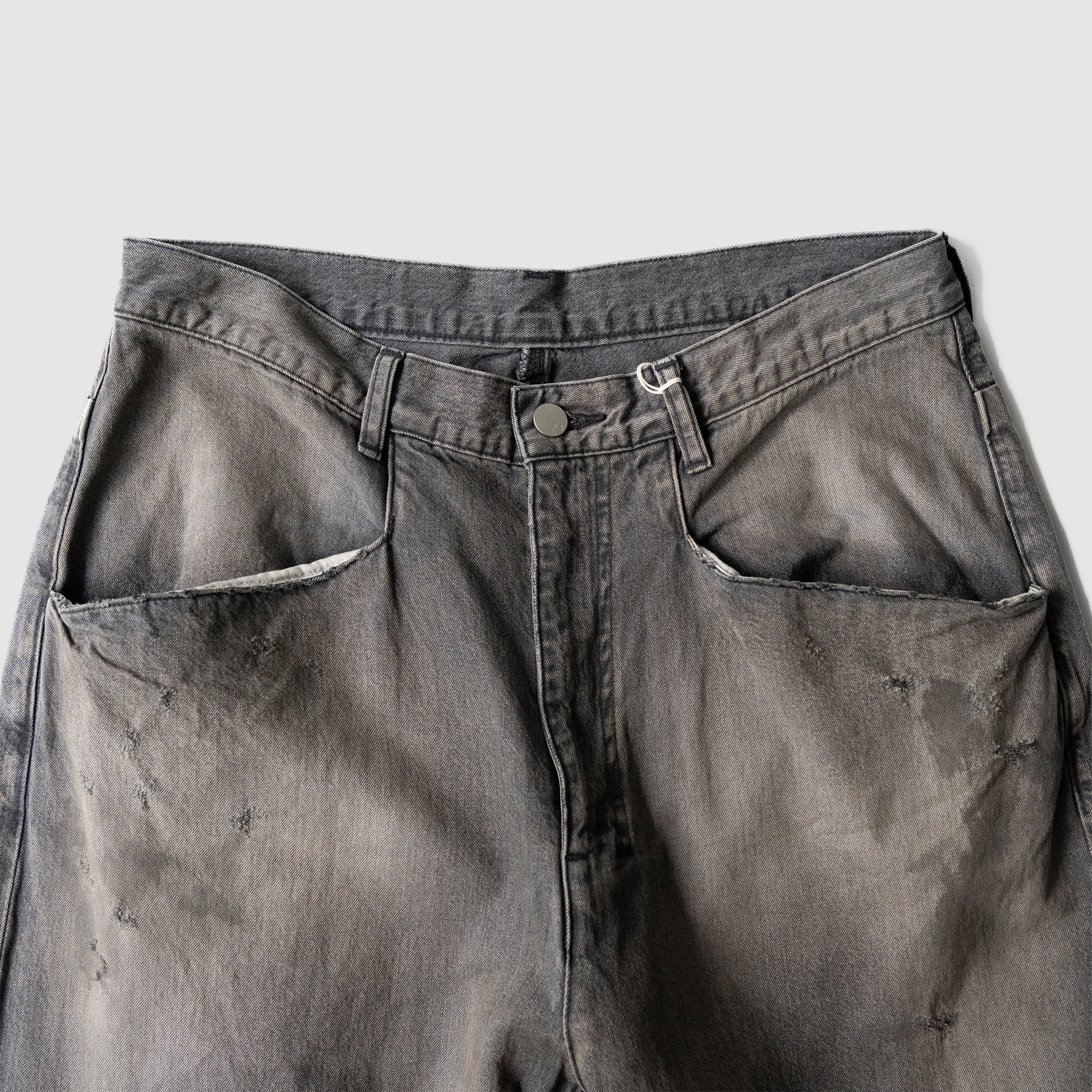 ANCELLM(アンセルム) / DENIM WIDE SLACKS 