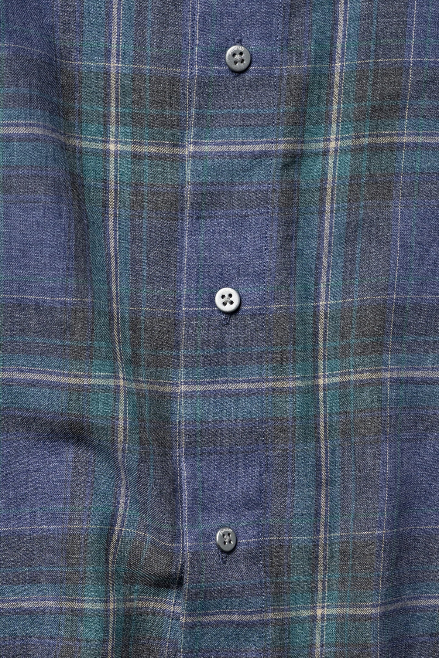 paratrait/ CHECK LS SHIRTS "GREEN"