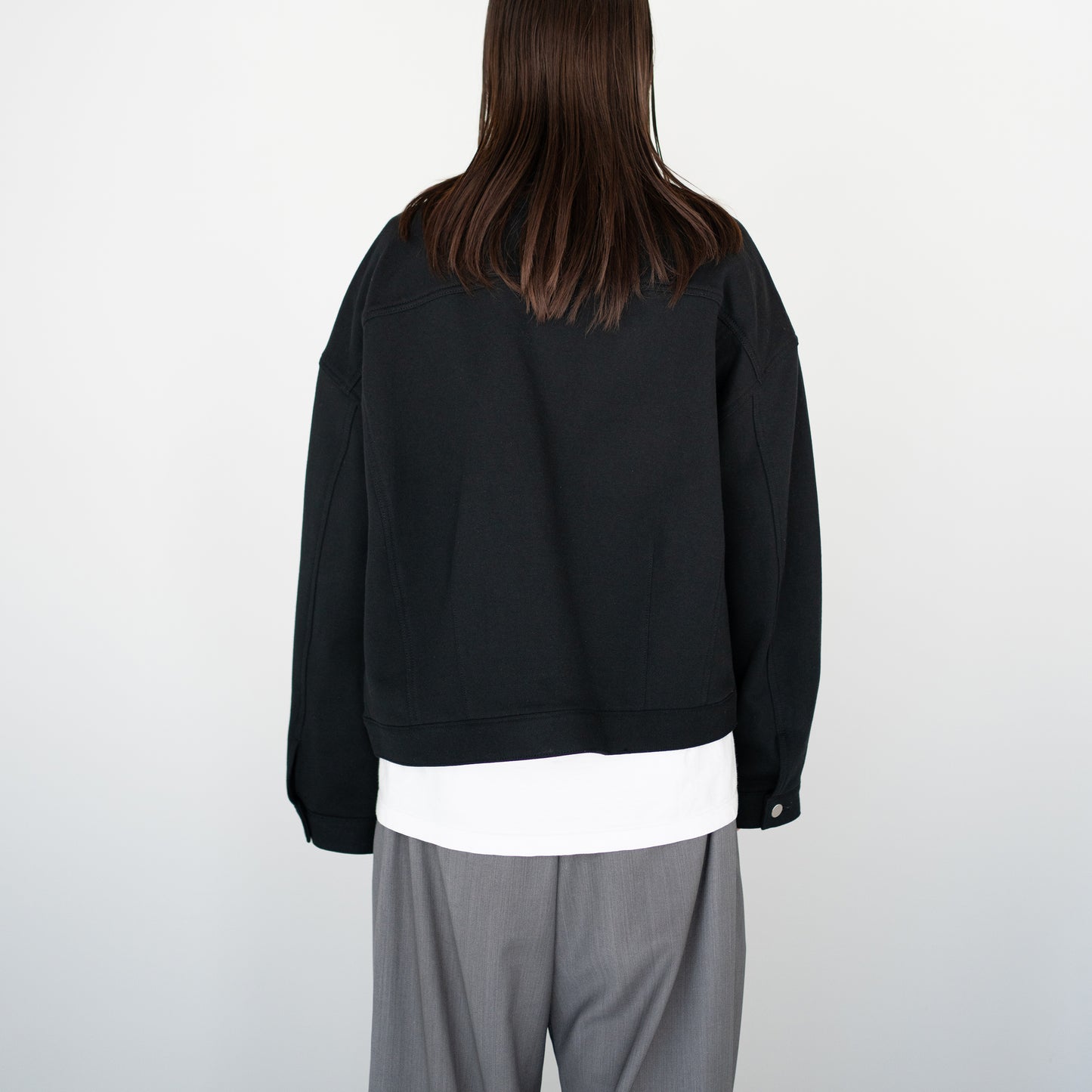 Antwort / SWEAT TRUCKER JACKET "BLACK"