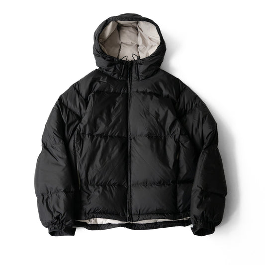 FARAH/ Light Weight Hooded Down Jacket "Black"