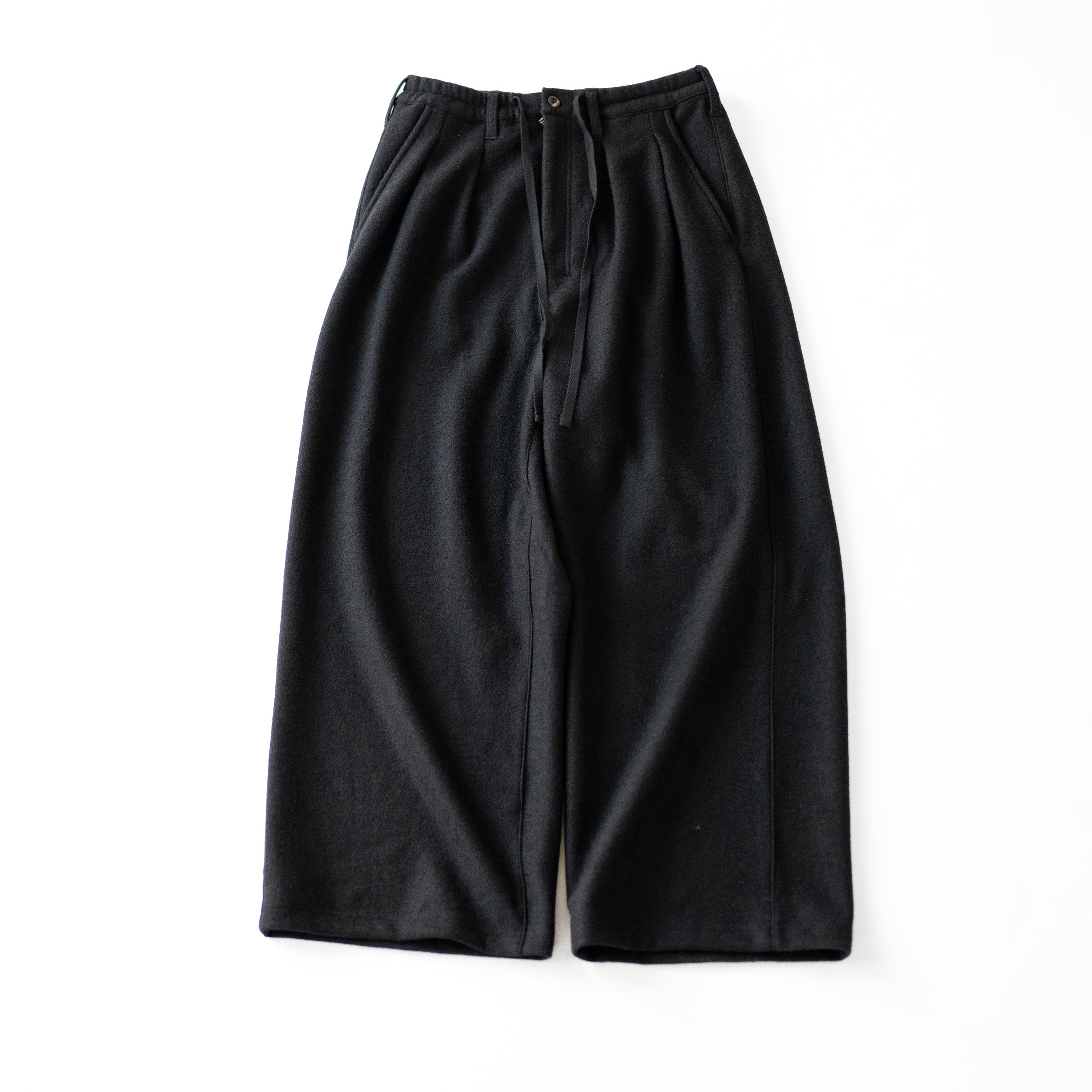 ANCELLM(アンセルム) / WOOL WIDE EASY TUCK SLACKS 