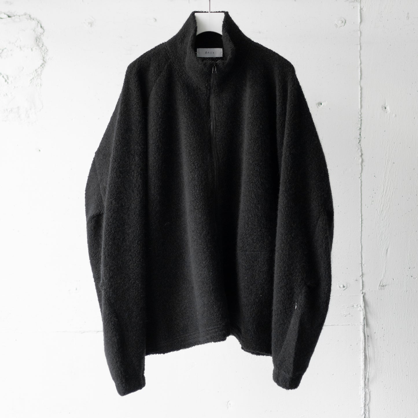 Afiit / FLEECE BLOUSON "BLACK"