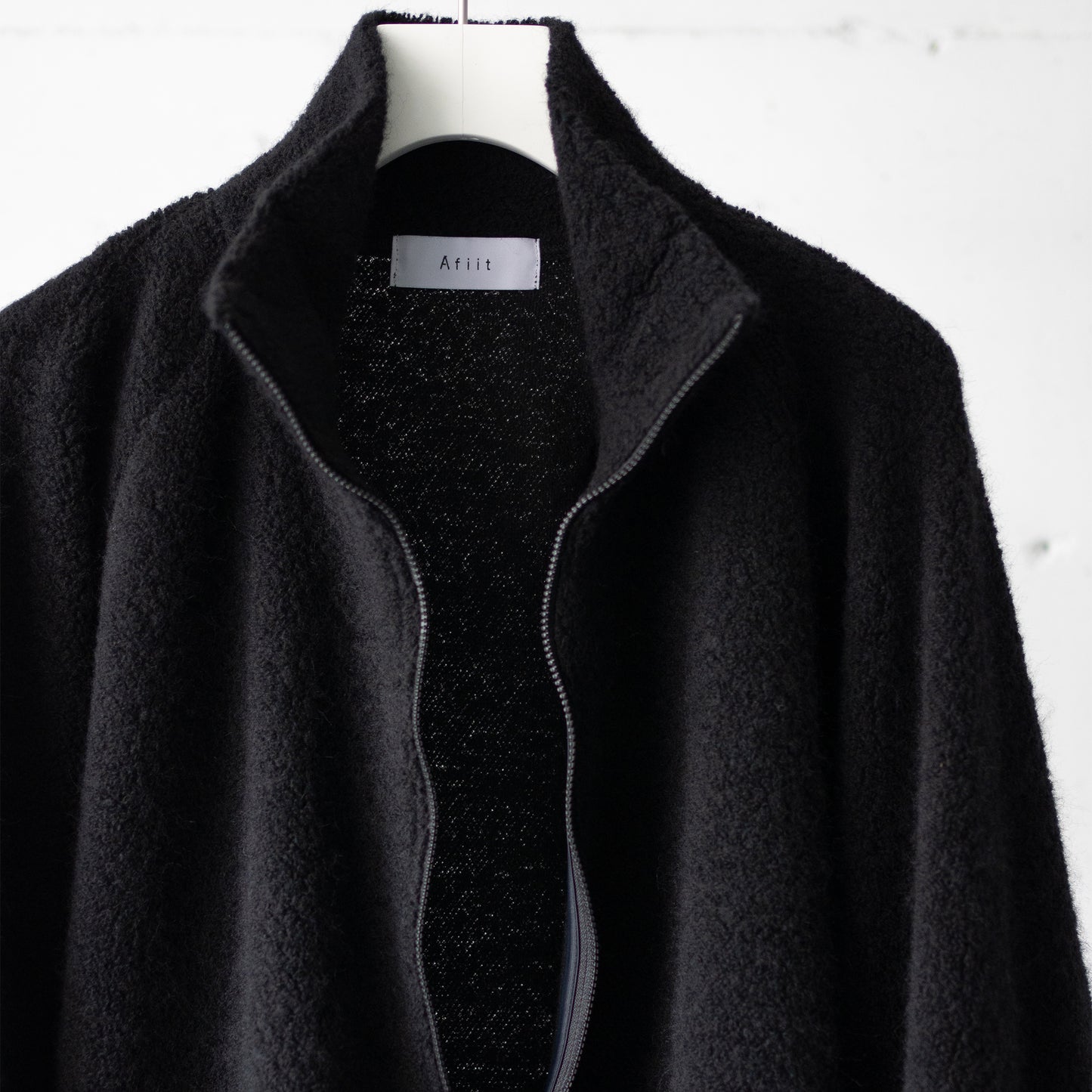 Afiit / FLEECE BLOUSON "BLACK"