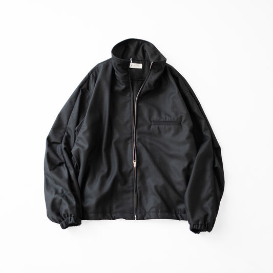ENCOMING/ FRONT ZIP BLOUSON "CHARCOAL"