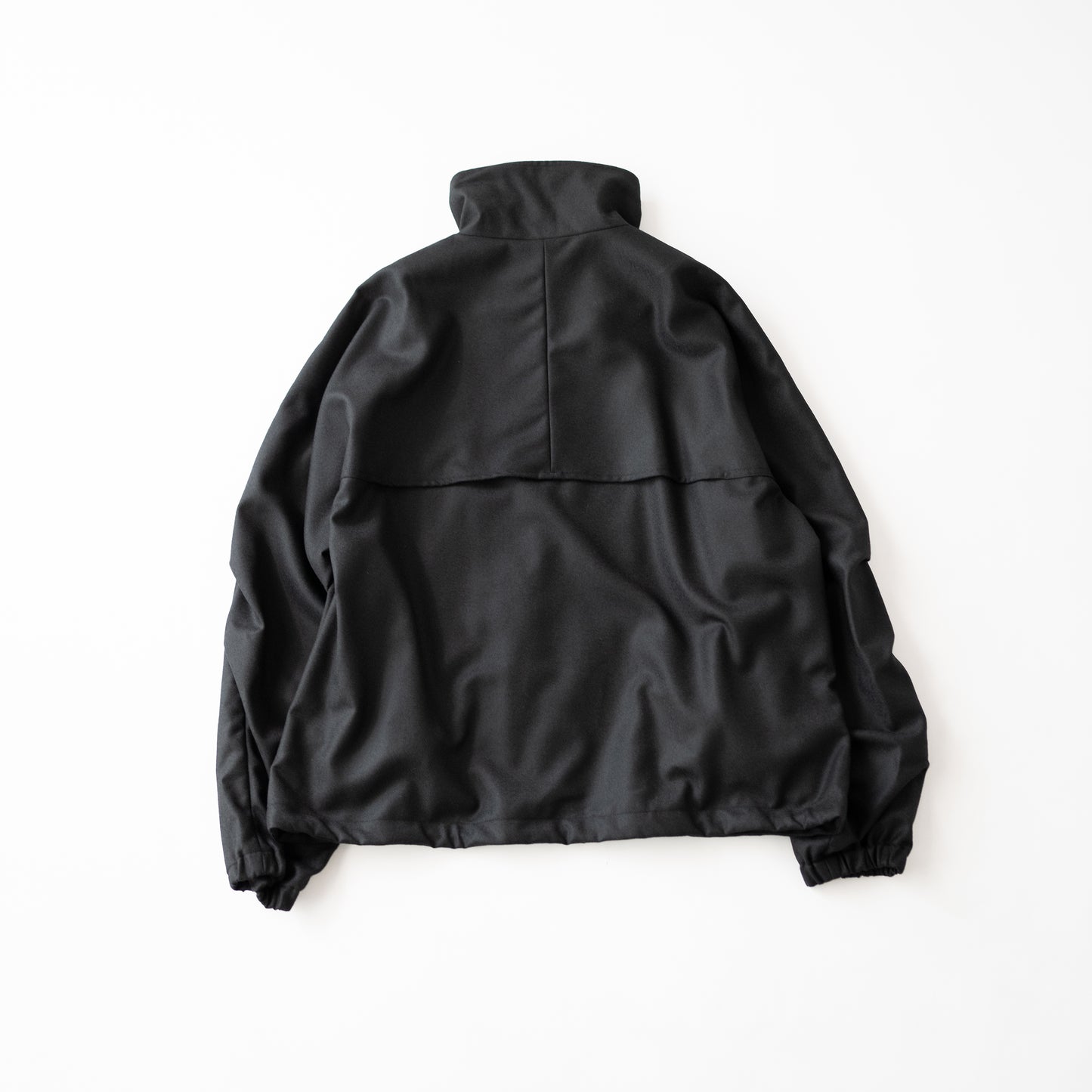 ENCOMING/ FRONT ZIP BLOUSON "CHARCOAL"