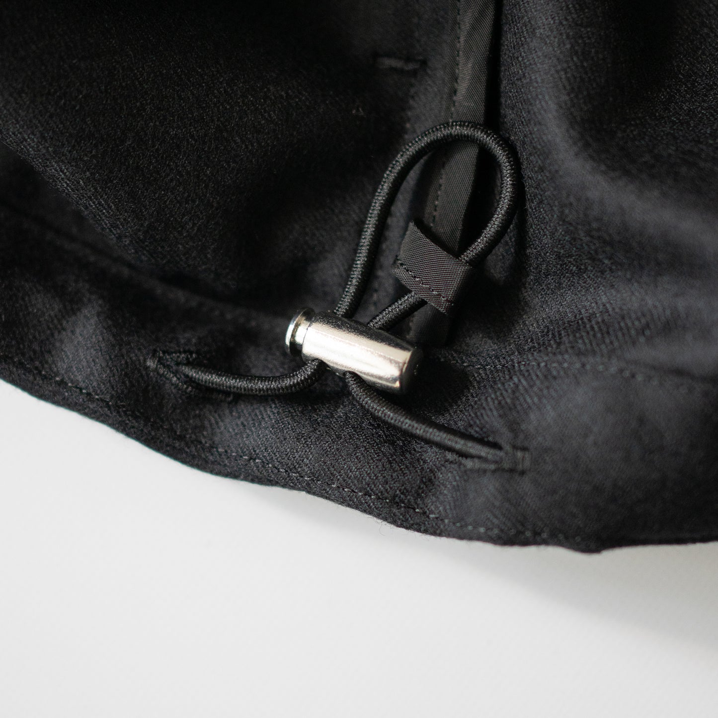 ENCOMING/ FRONT ZIP BLOUSON "CHARCOAL"