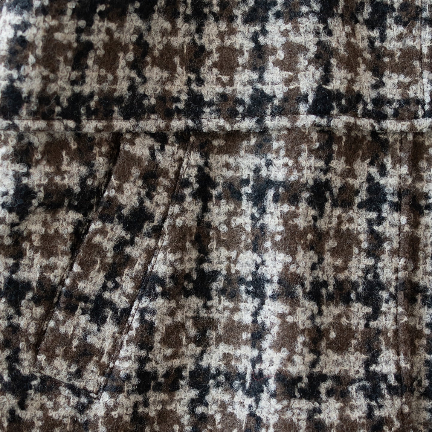 ENCOMING/ OVER PARKA COAT "BROWN"