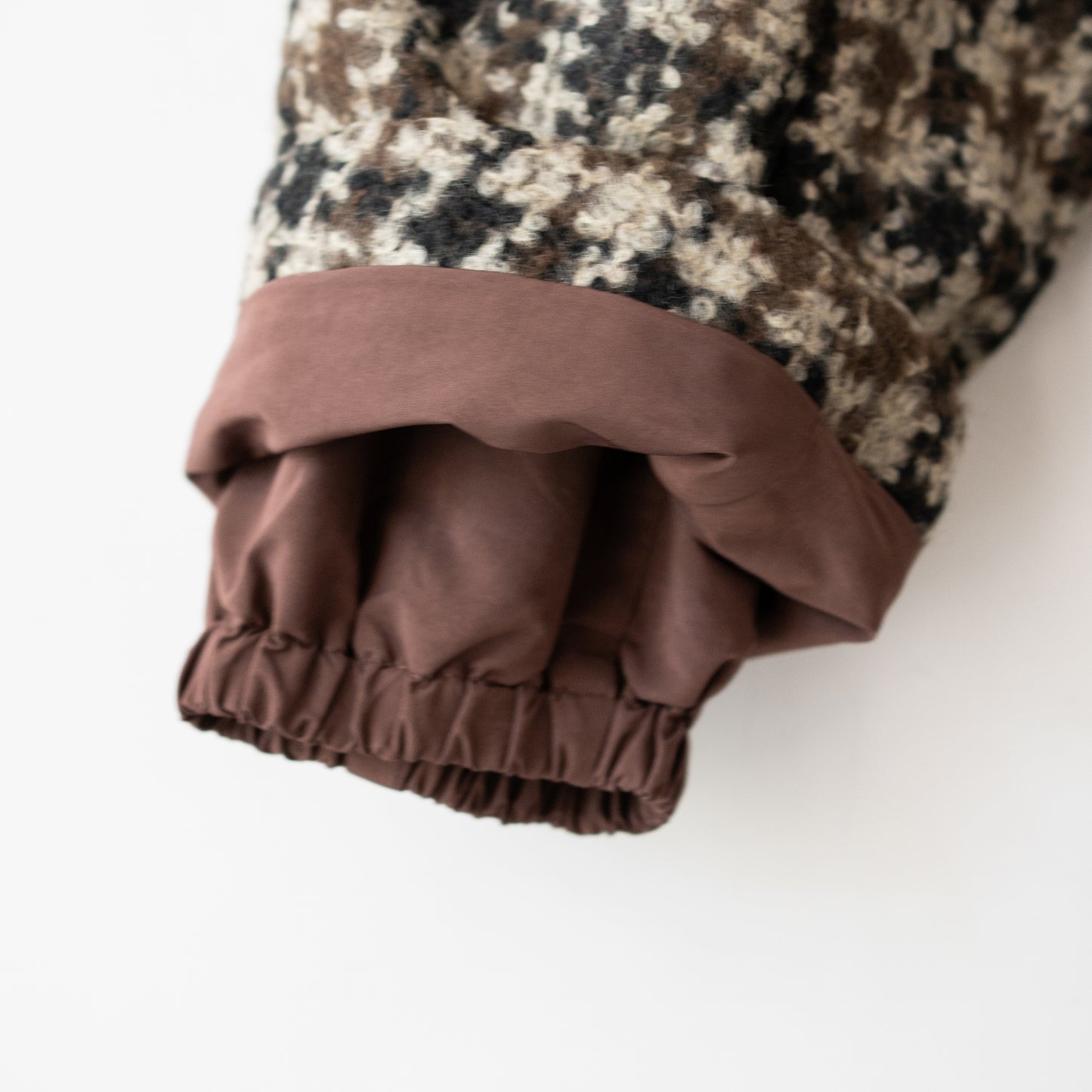 ENCOMING/ OVER PARKA COAT "BROWN"