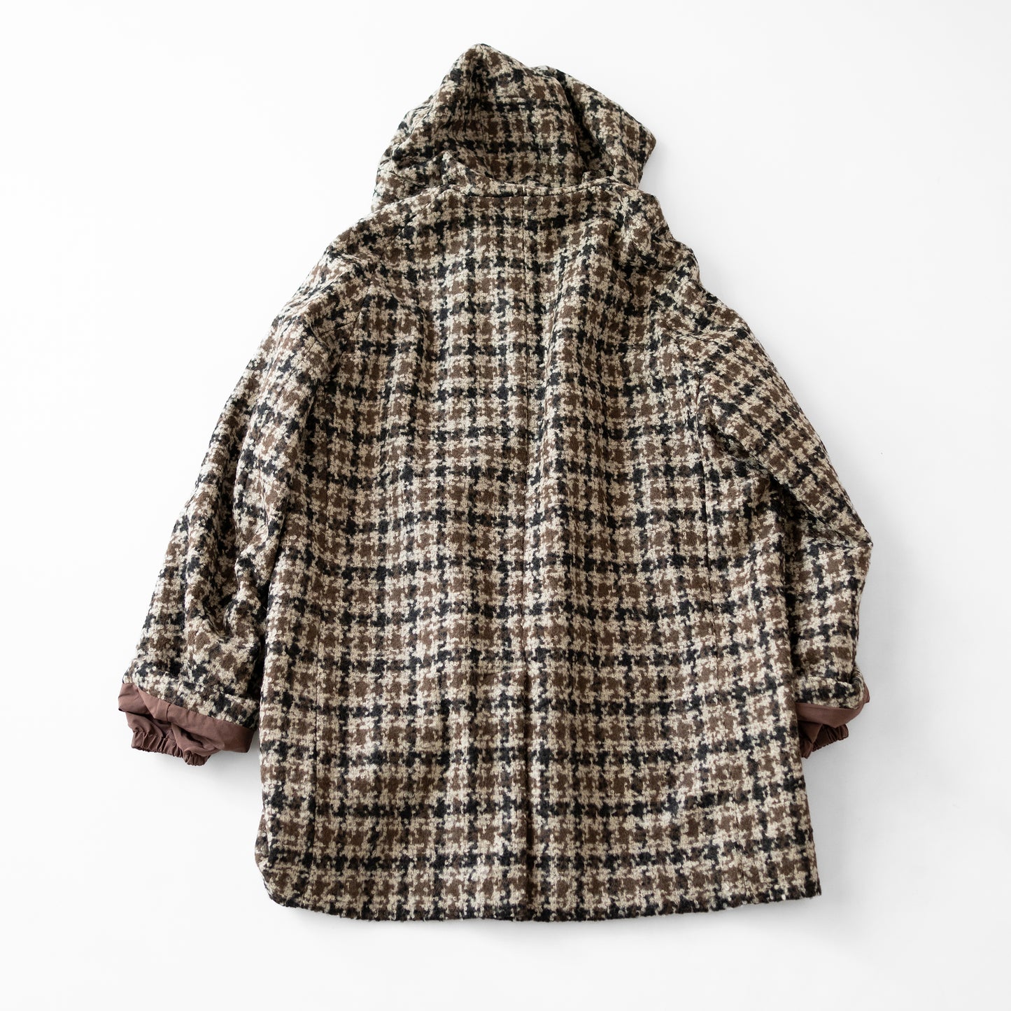 ENCOMING/ OVER PARKA COAT "BROWN"