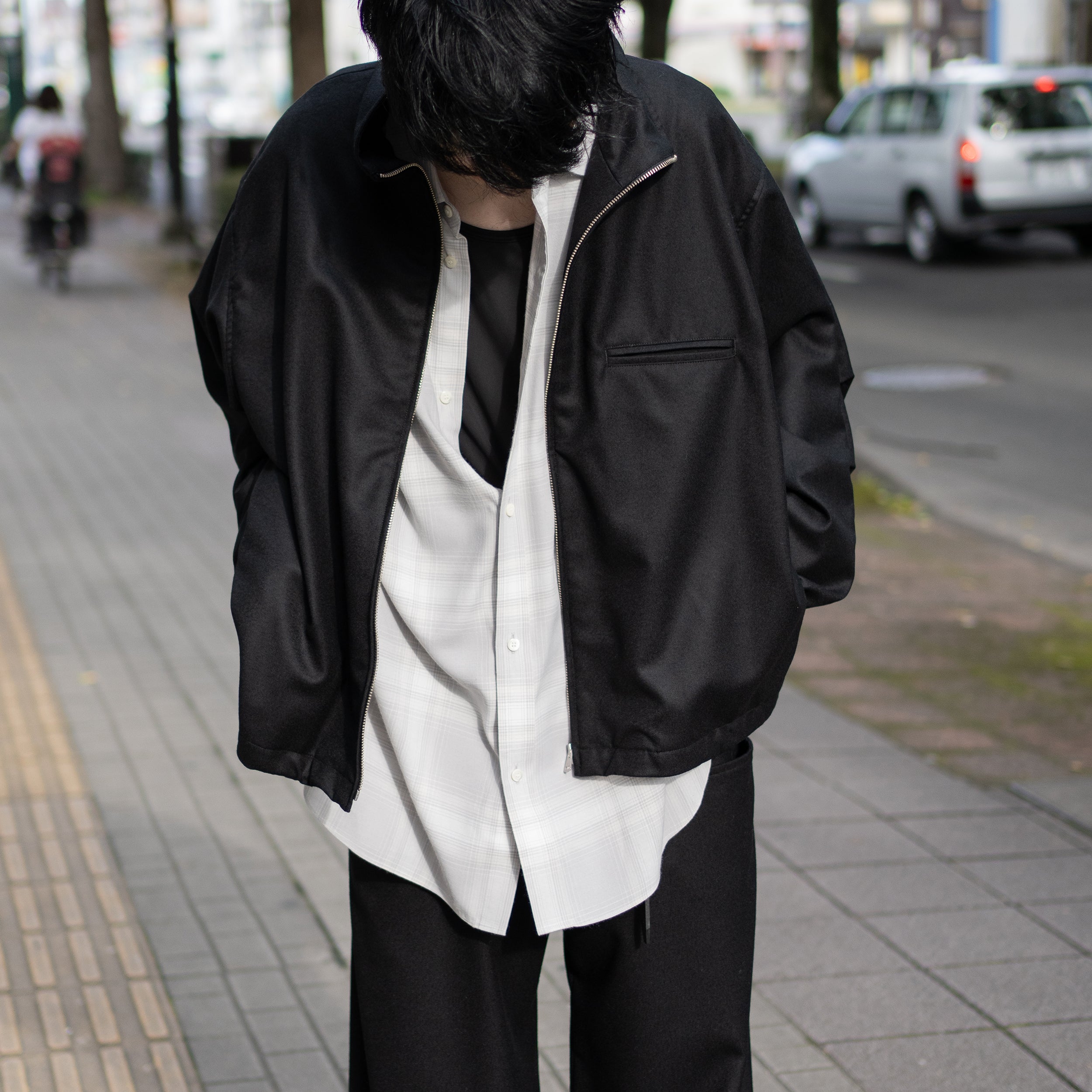 ジャケット・アウター ENCOMING ENCOMING(インカミング)/ FRONT ZIP BLOUSON 