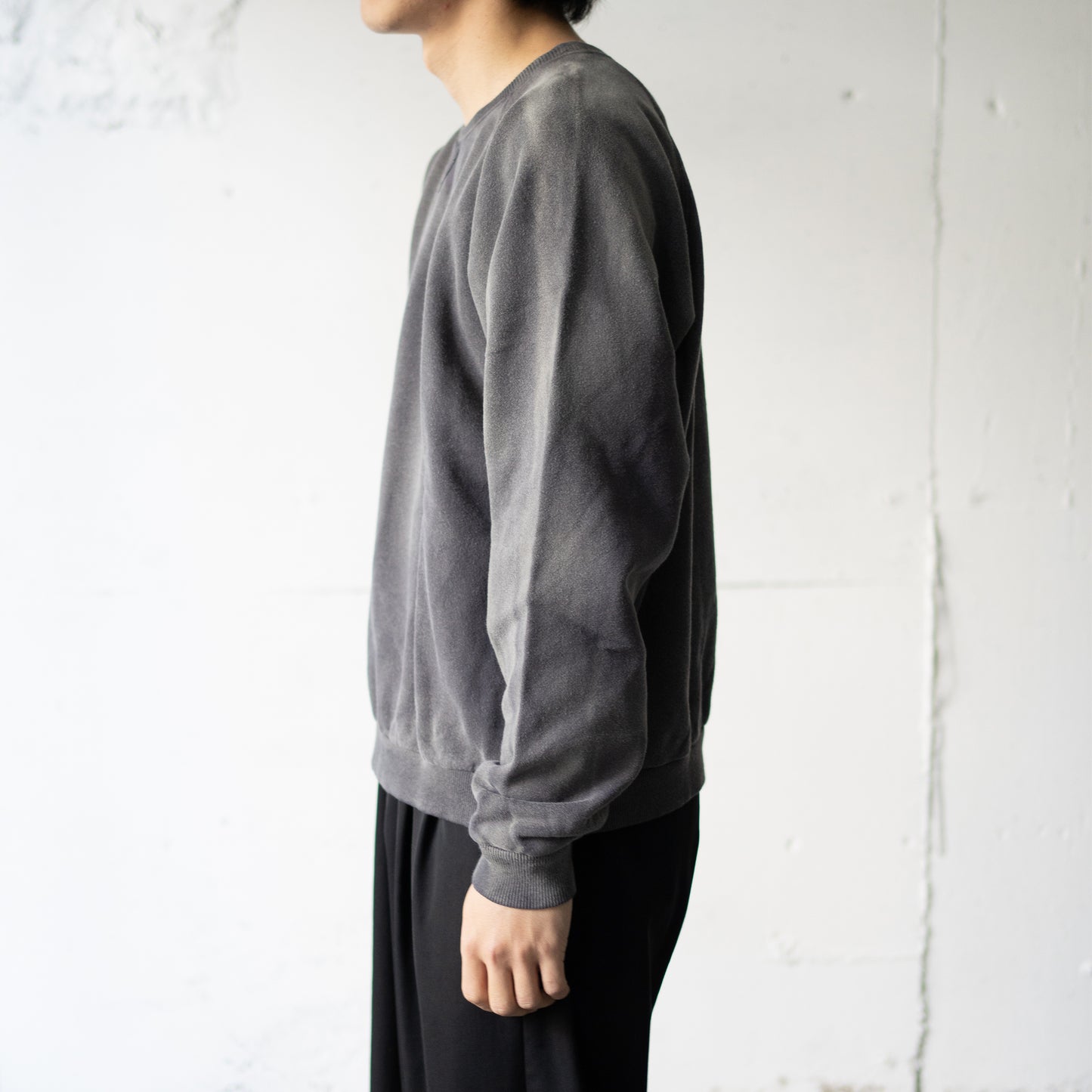 ENCOMING/ ENST SWEAT JUMPER "CHARCOAL"