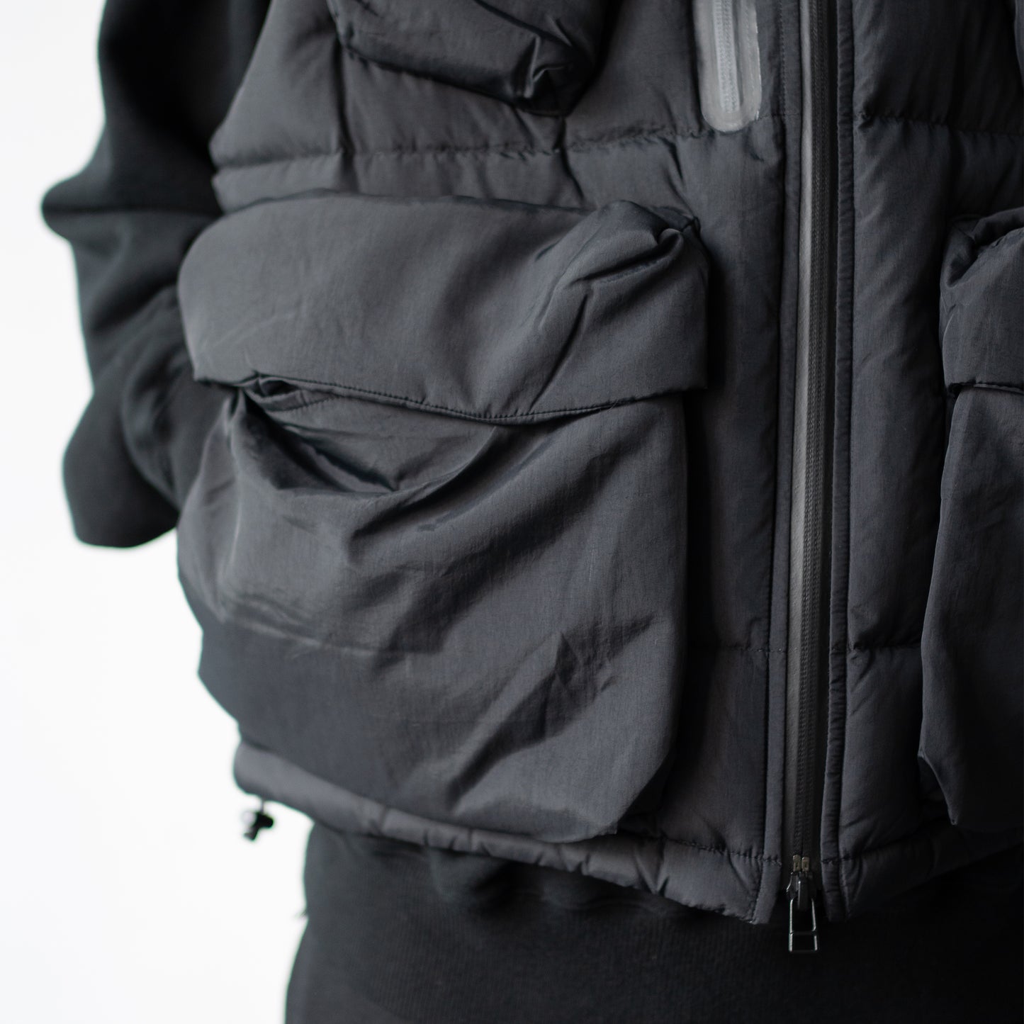 ROTOL/ CURVY DOWN VEST "BLACK"