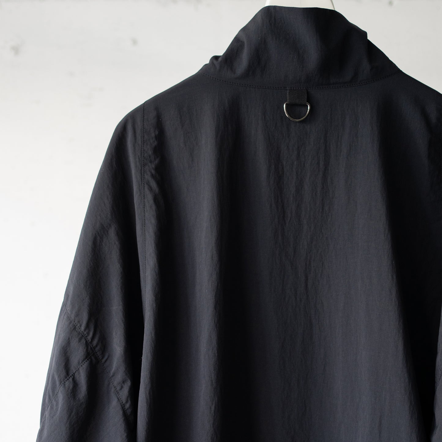 Afiit / NYLON ZIP BLOUSON "BLK"