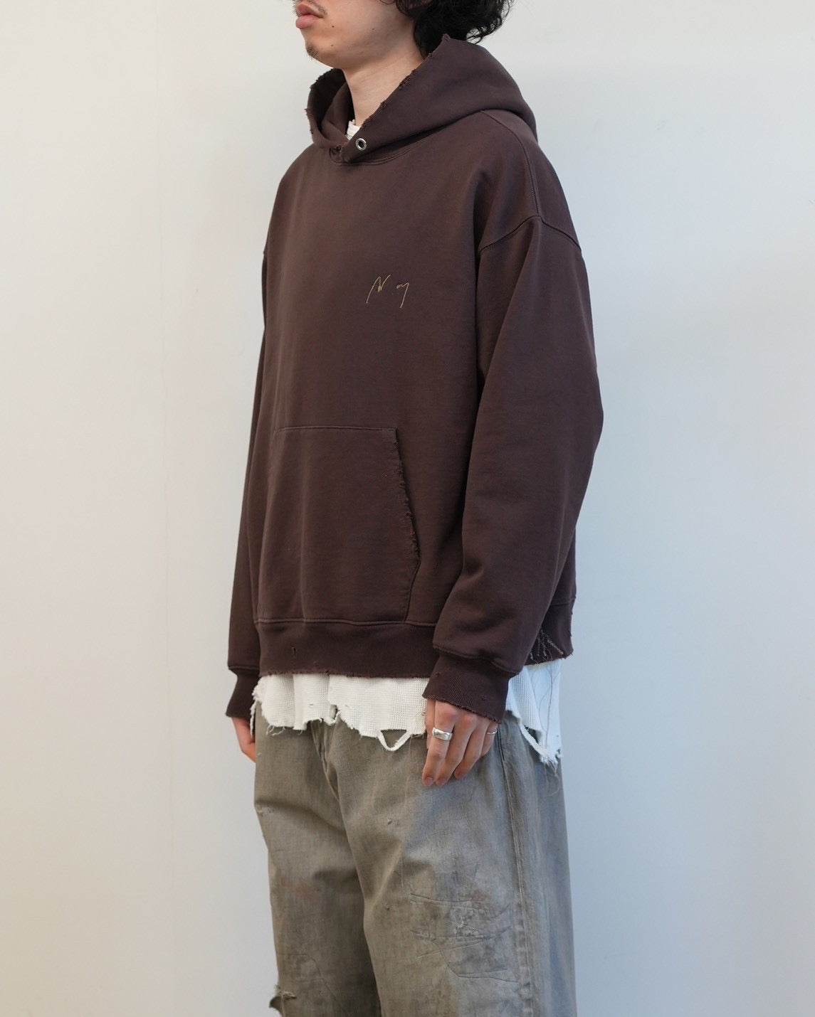 ANCELLM / New Year SWEAT HOODIE "KAGE"