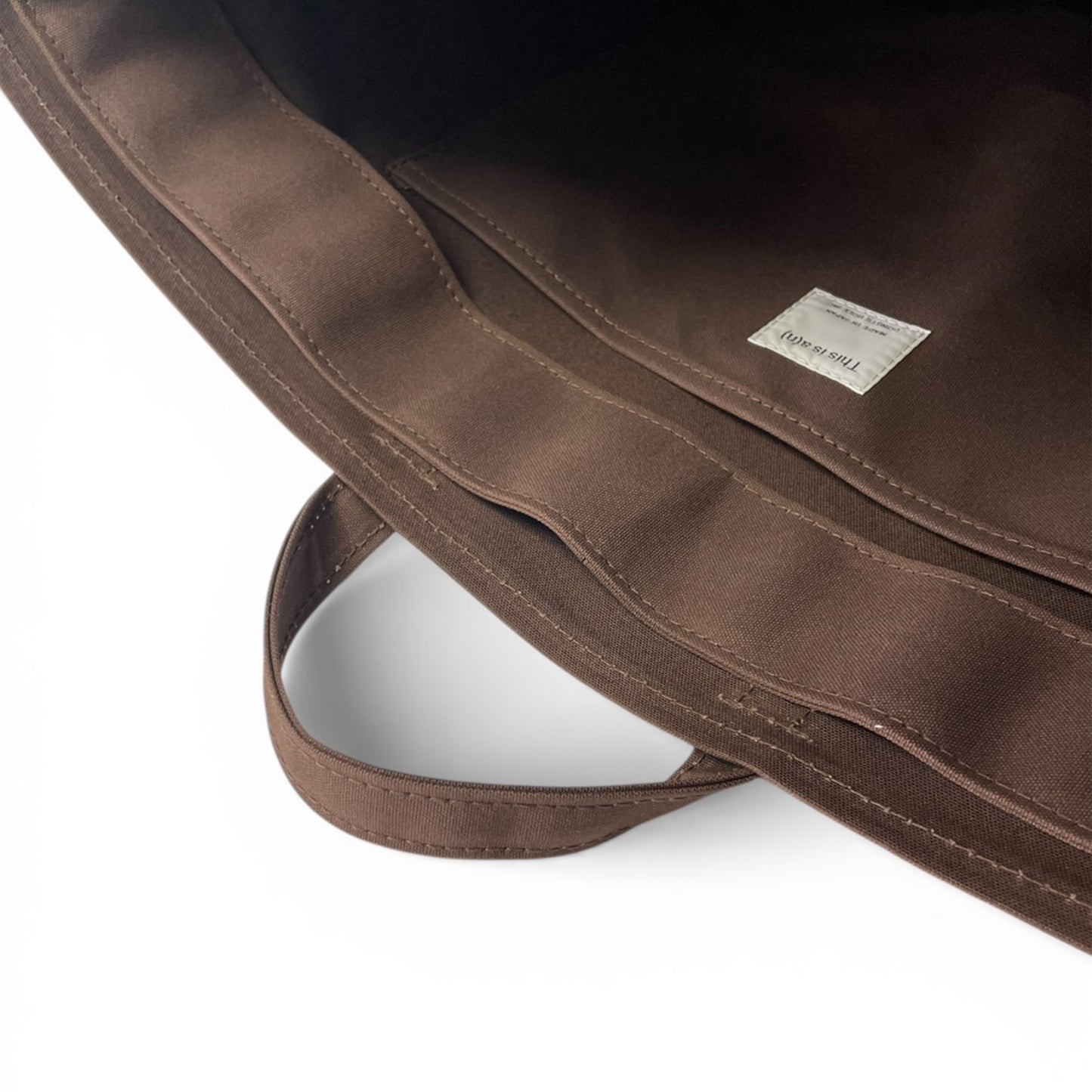 [Pre-order] This is a(n)/ Base Tote L "BROWN"