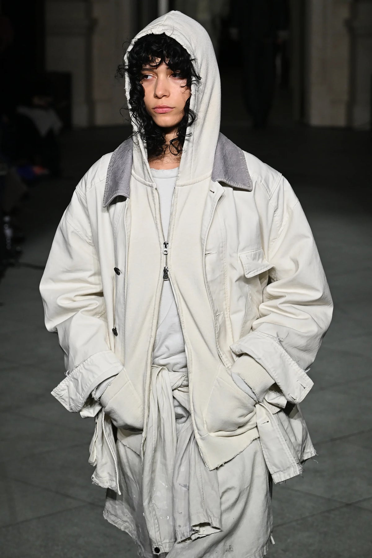 ANCELLM / FINX HUNTING JACKET "G.WHITE"