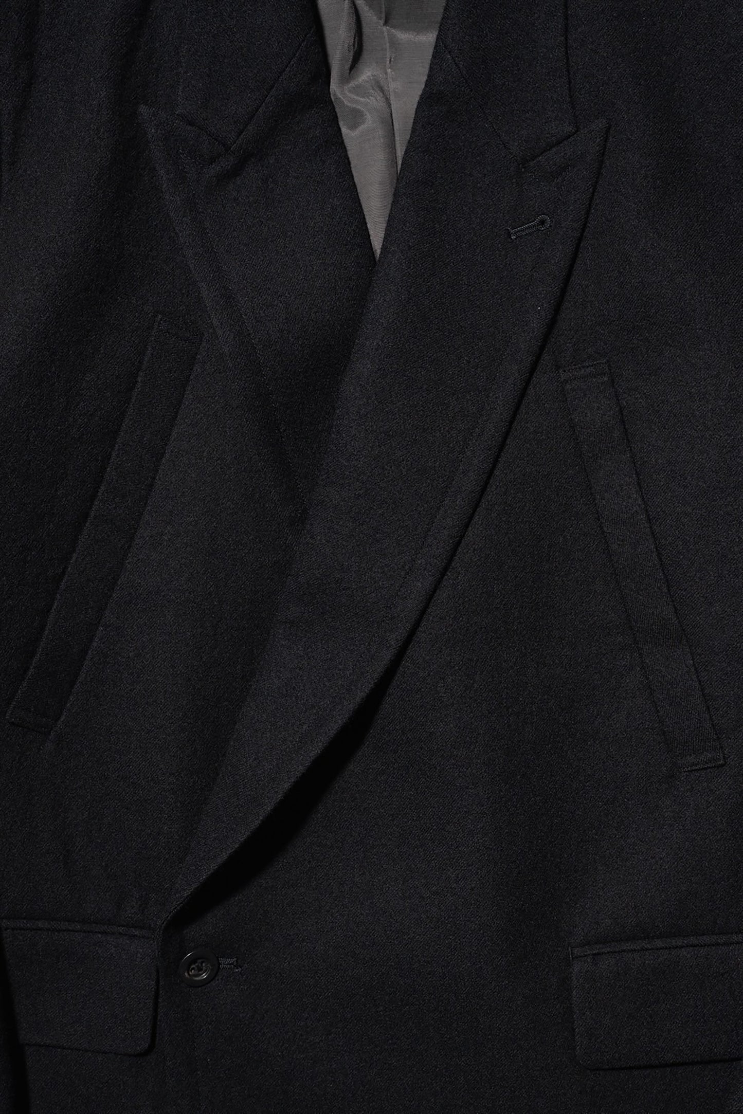 ANCELLM / DOUBLE TAILORED JACKET "BLACK"