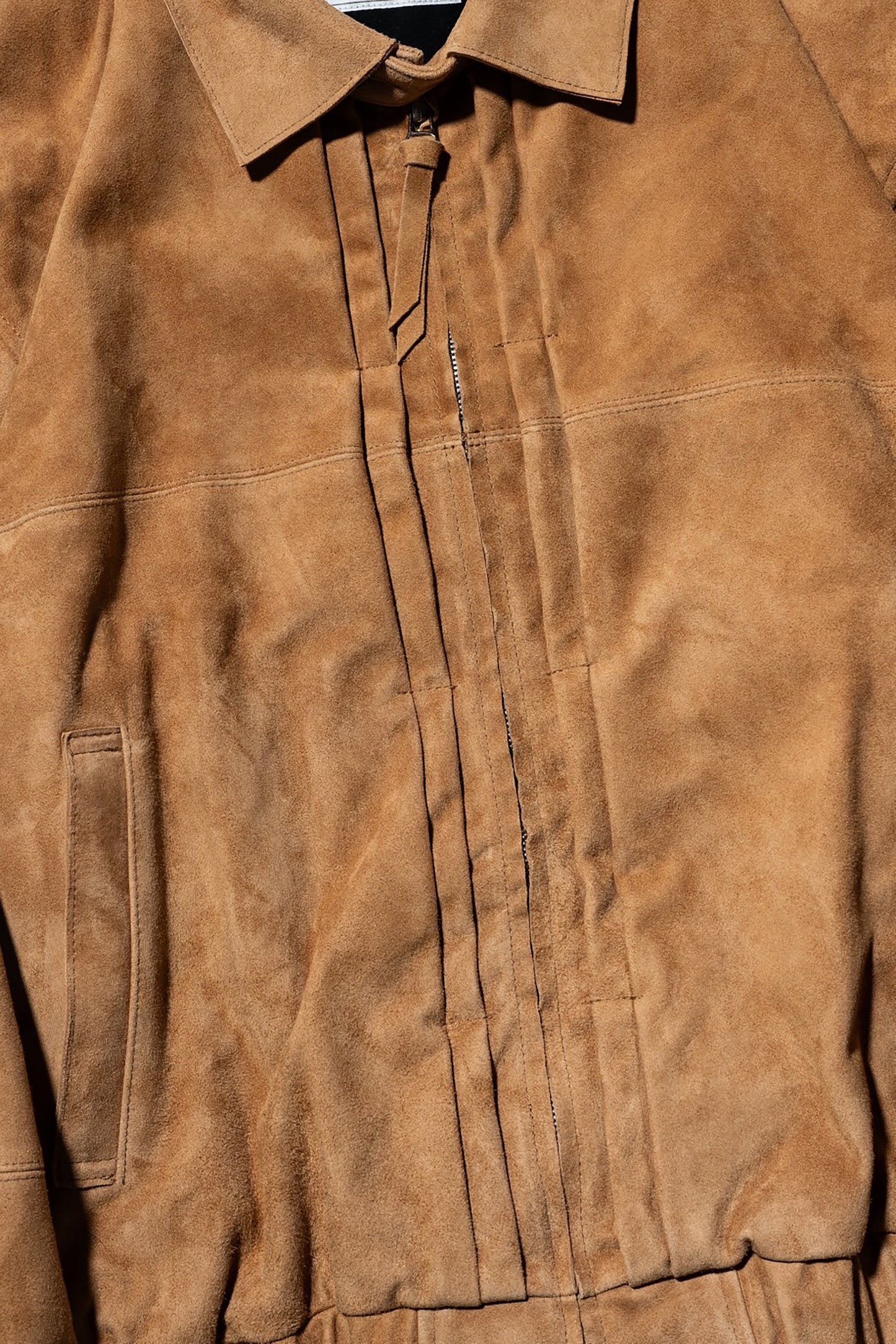 ANCELLM / GEEP TUCK JACKET "CAMEL"